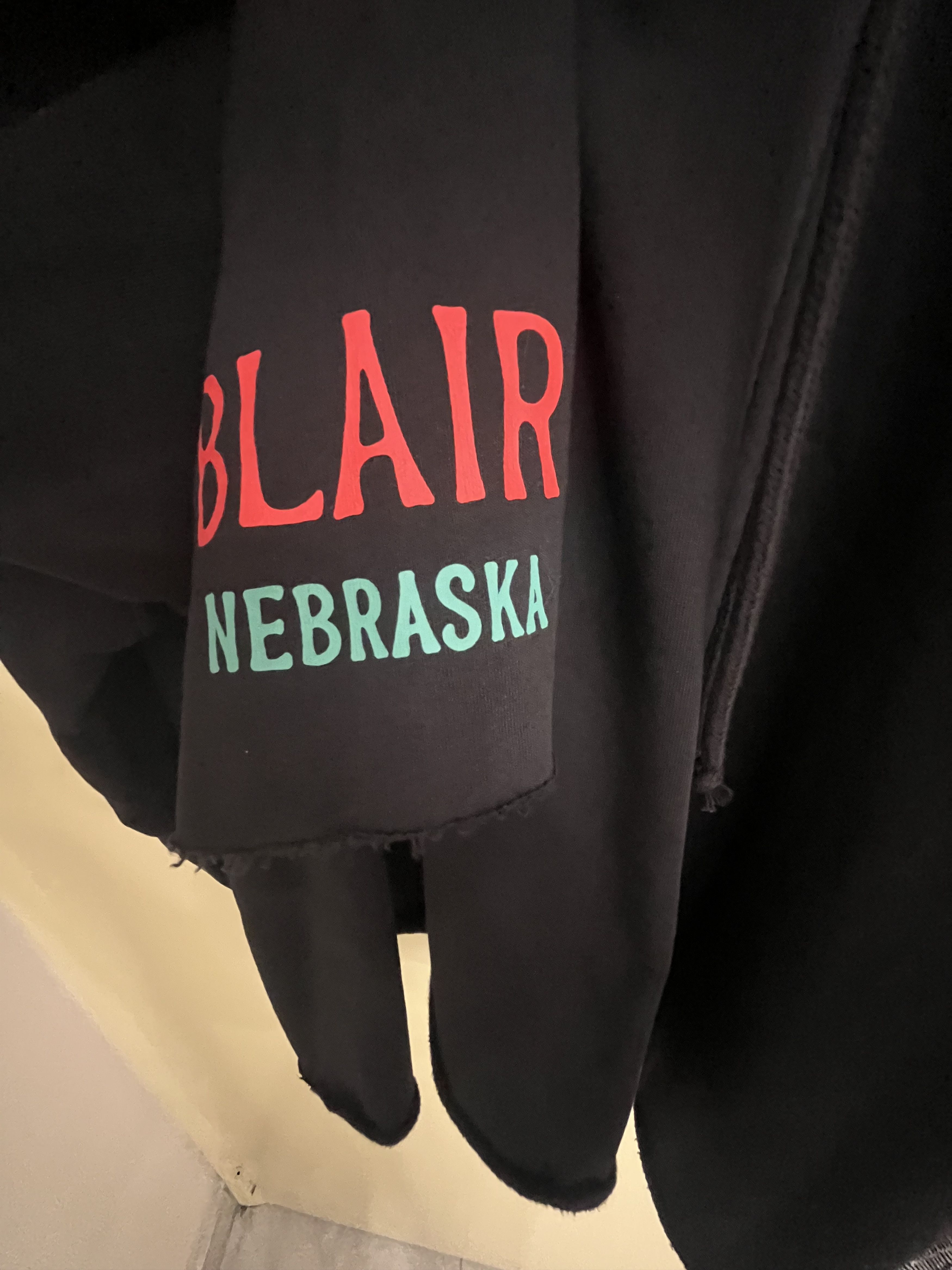 Raf Simons Raf Simons Blair Nebraska Hoodie Oversized Graphic Size US S / EU 44-46 / 1 - 2 Thumbnail