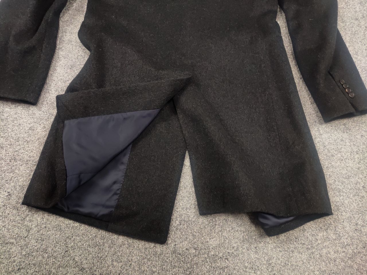 Suitsupply Suitsupply Design vicenza Gray Pure Wool coat Mid Jacket Size US S / EU 44-46 / 1 - 10 Thumbnail