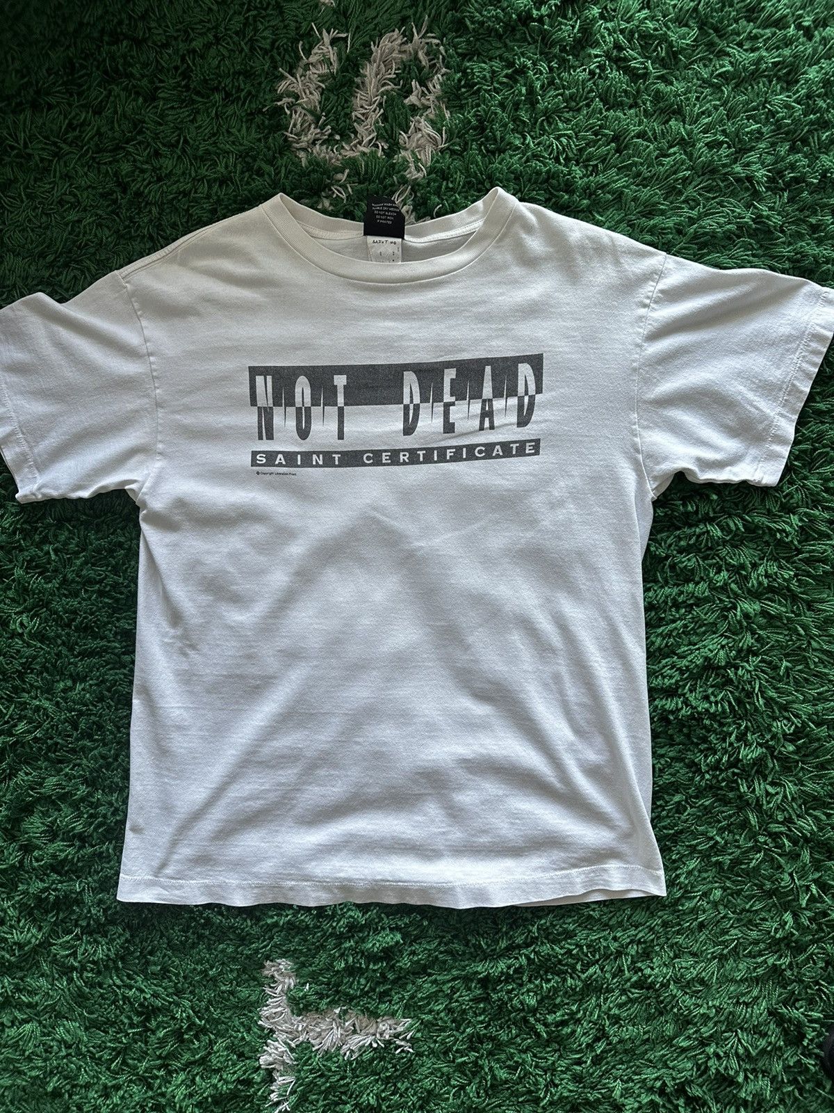Saint Michael Saint Michael’s NOT DEAD T Shirt Size US L / EU 52-54 / 3 - 1 Thumbnail