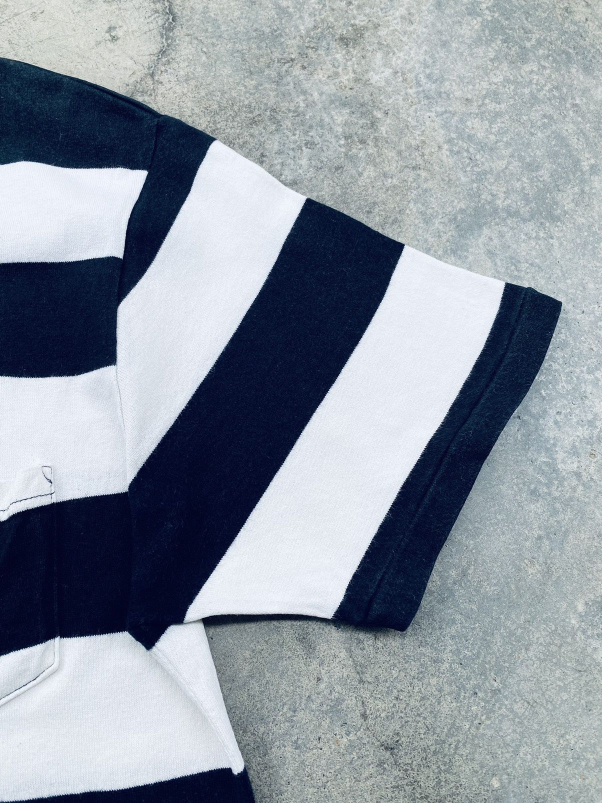 Japanese Brand Vintage Glad Hand Weirdo Striped Tees Size US M / EU 48-50 / 2 - 10 Thumbnail