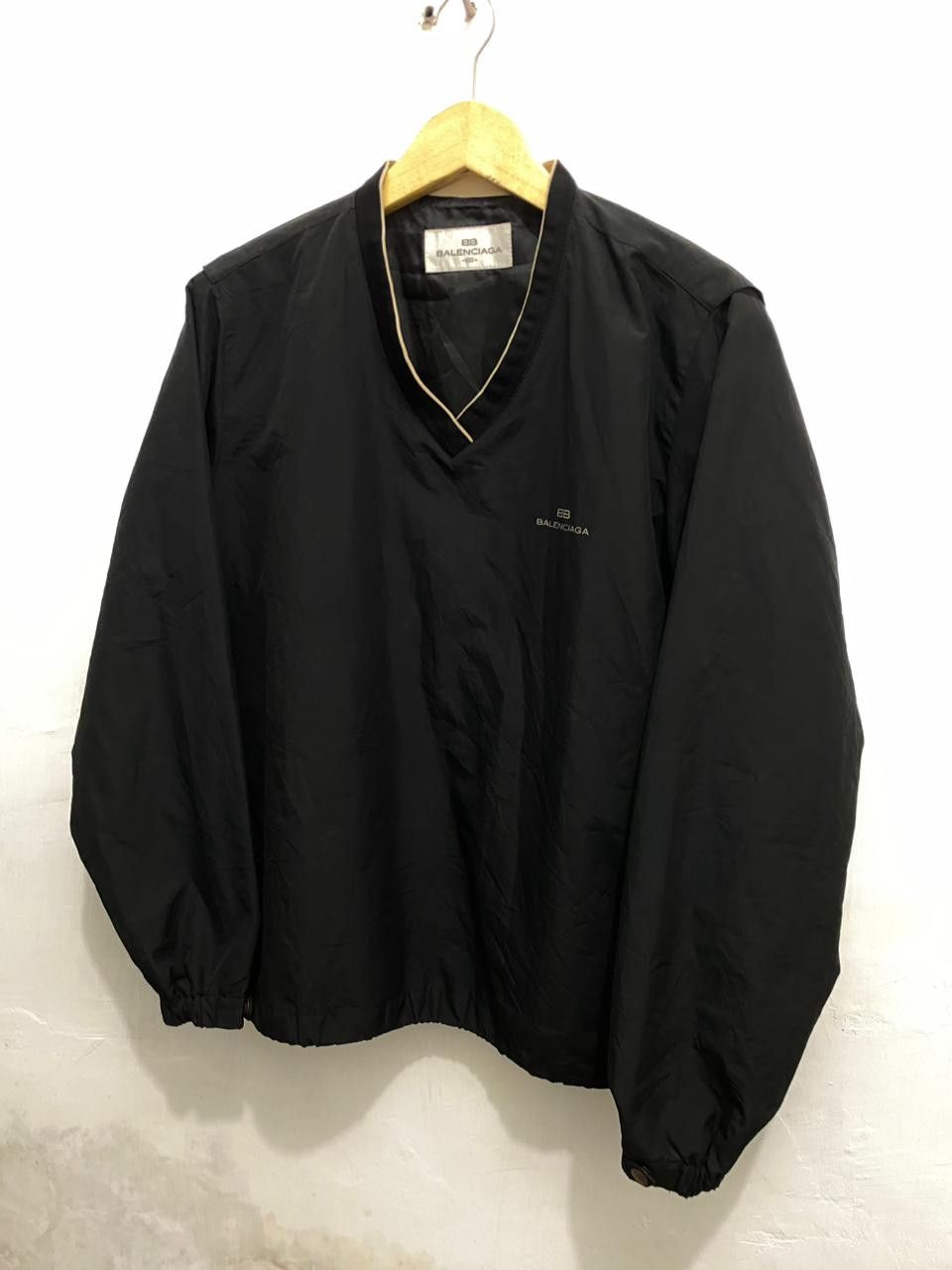 Balenciaga 💥All Black💥Balenciaga Track Sweatshirt Size US L / EU 52-54 / 3 - 3 Thumbnail