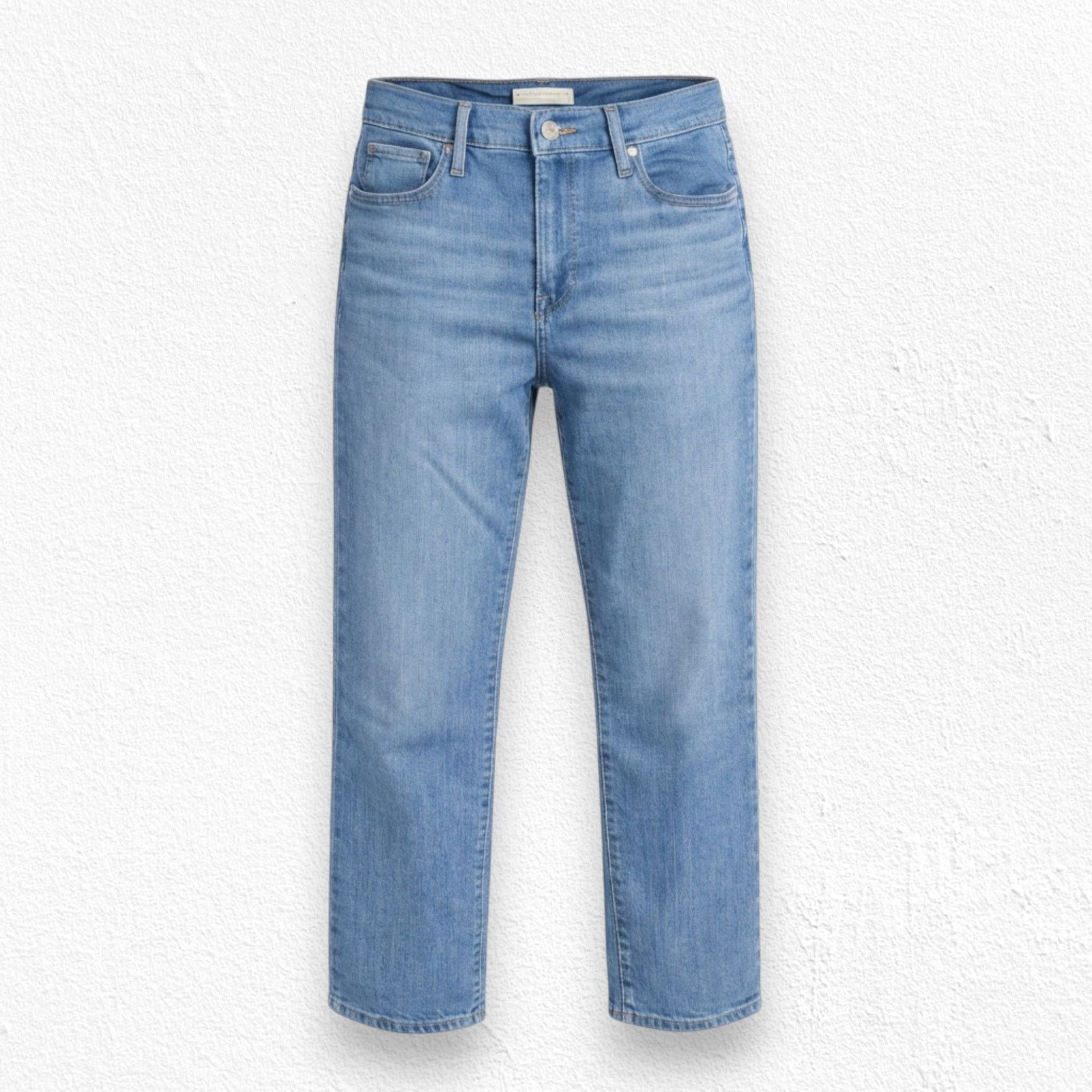 Levi's Levi's 724 High Waisted Slim Cropped Straight Jeans Size 28 Size 28" / US 6 / IT 42 - 1 Thumbnail