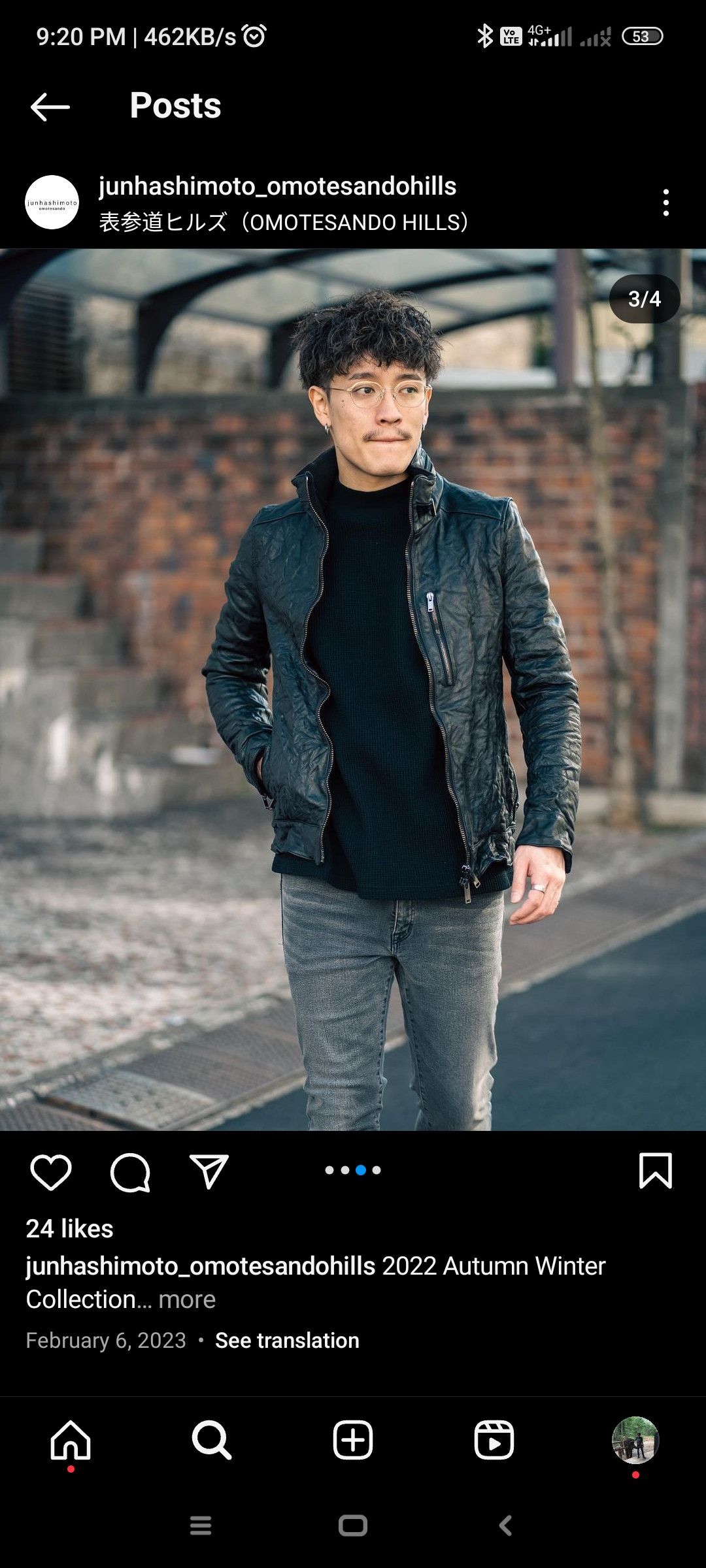 junhashimoto MOTO LEATHER BIKER JACKET JUNHASHIMOTO NANO UNIVERSE Size US M / EU 48-50 / 2 - 16 Thumbnail