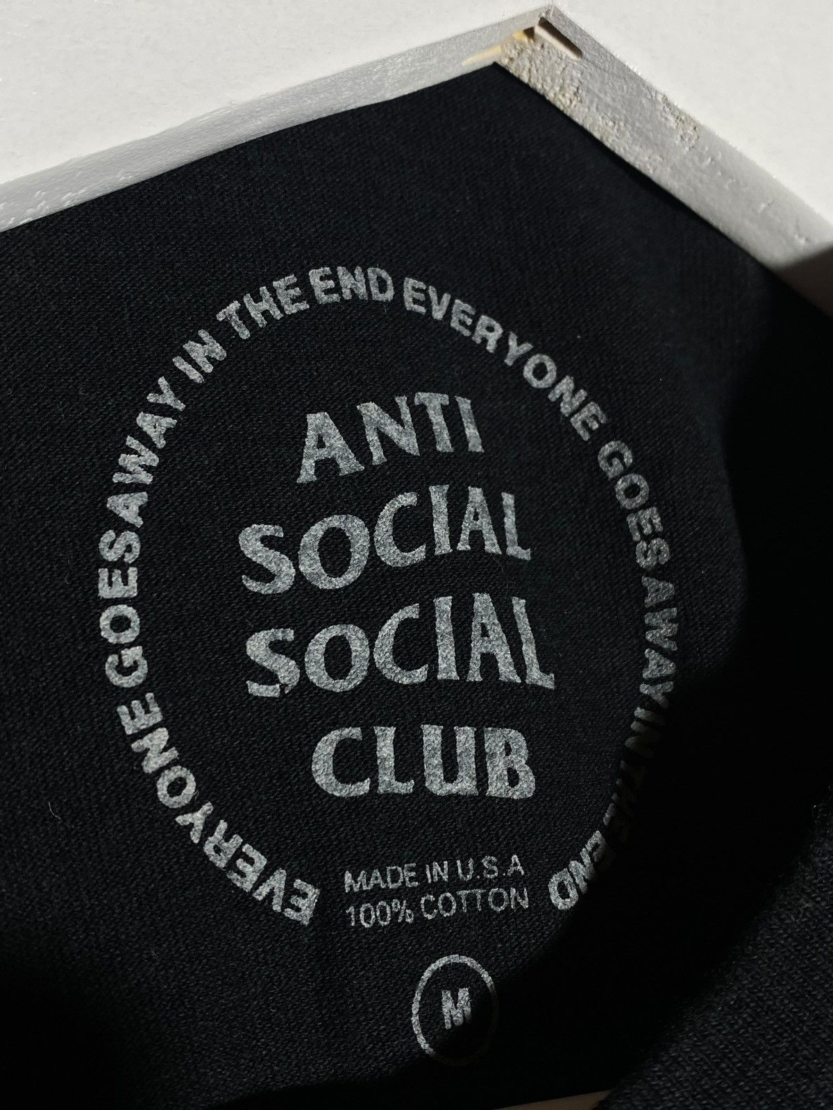 Anti Social Social Club 🔥 ASSC ANTI SOCIAL SOCIAL CLUB STREETWEAR VIBES T-SHIRT 🔥 Size US M / EU 48-50 / 2 - 7 Thumbnail