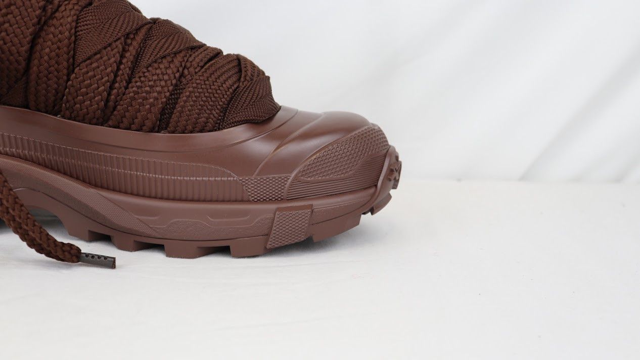 Burberry o1rshd1 Low Top Sneaker on Rubber Sole in Deep Earth Size US 12 / EU 45 - 4 Thumbnail
