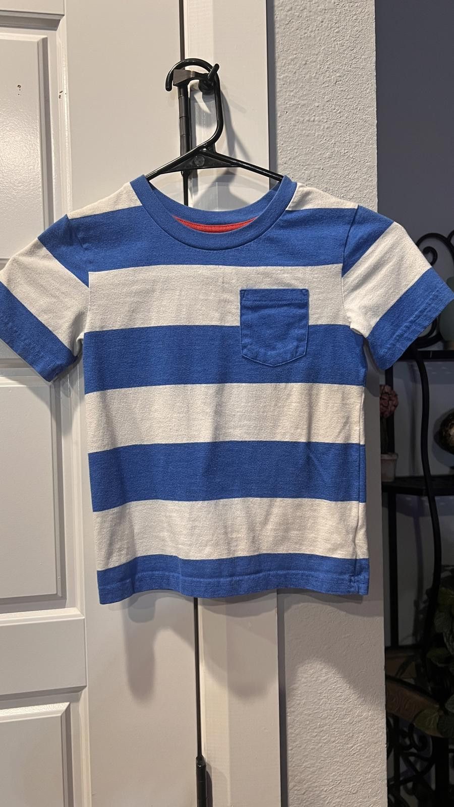 Other Boys' Blue Striped Short Sleeve Tee Size US S / EU 44-46 / 1 - 1 Thumbnail