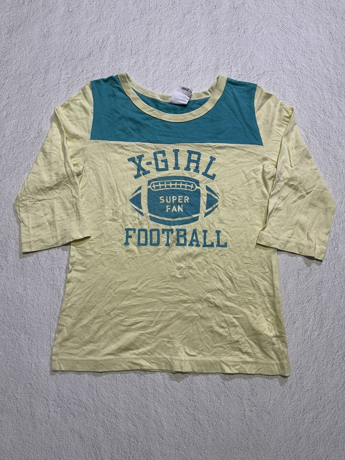 X-Girl Y2K X-GIRL LONG SLEEVE TSHIRT TWO COLOR STYLE Size S / US 4 / IT 40 - 1 Thumbnail