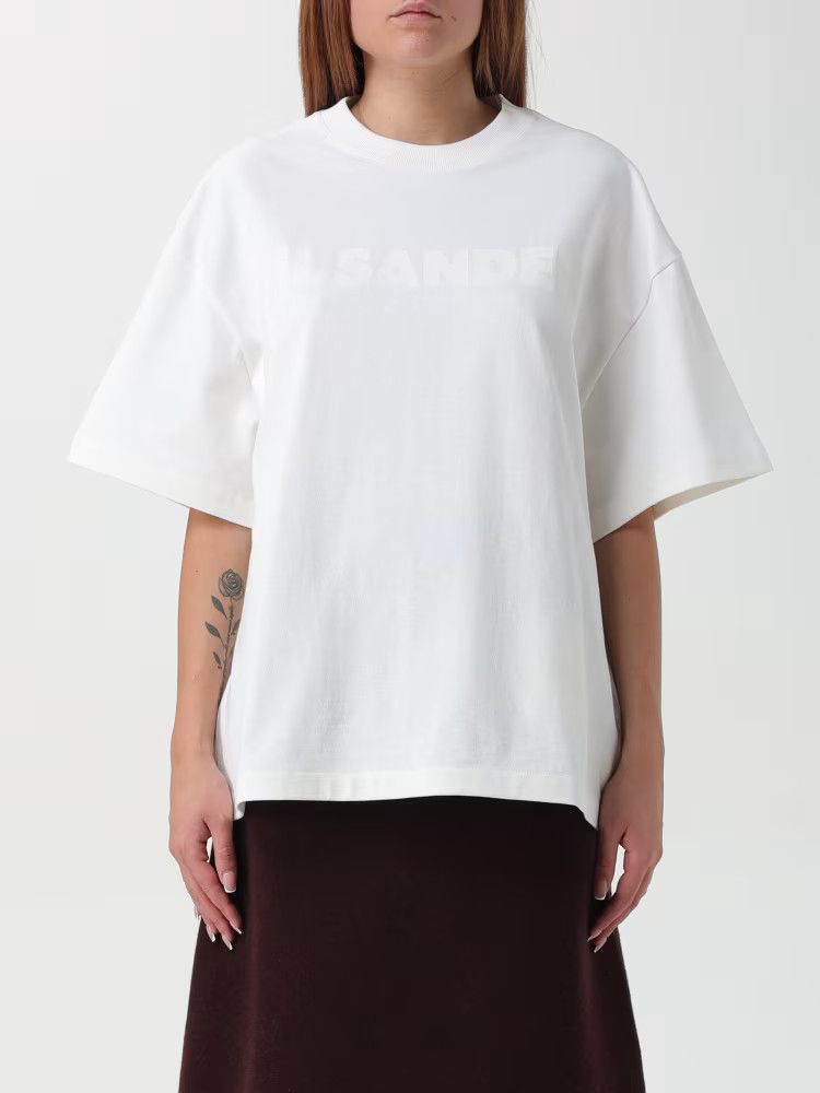Jil Sander o1s22i1n0125 Oversized T-Shirt in White Size S / US 4 / IT 40 - 5 Thumbnail