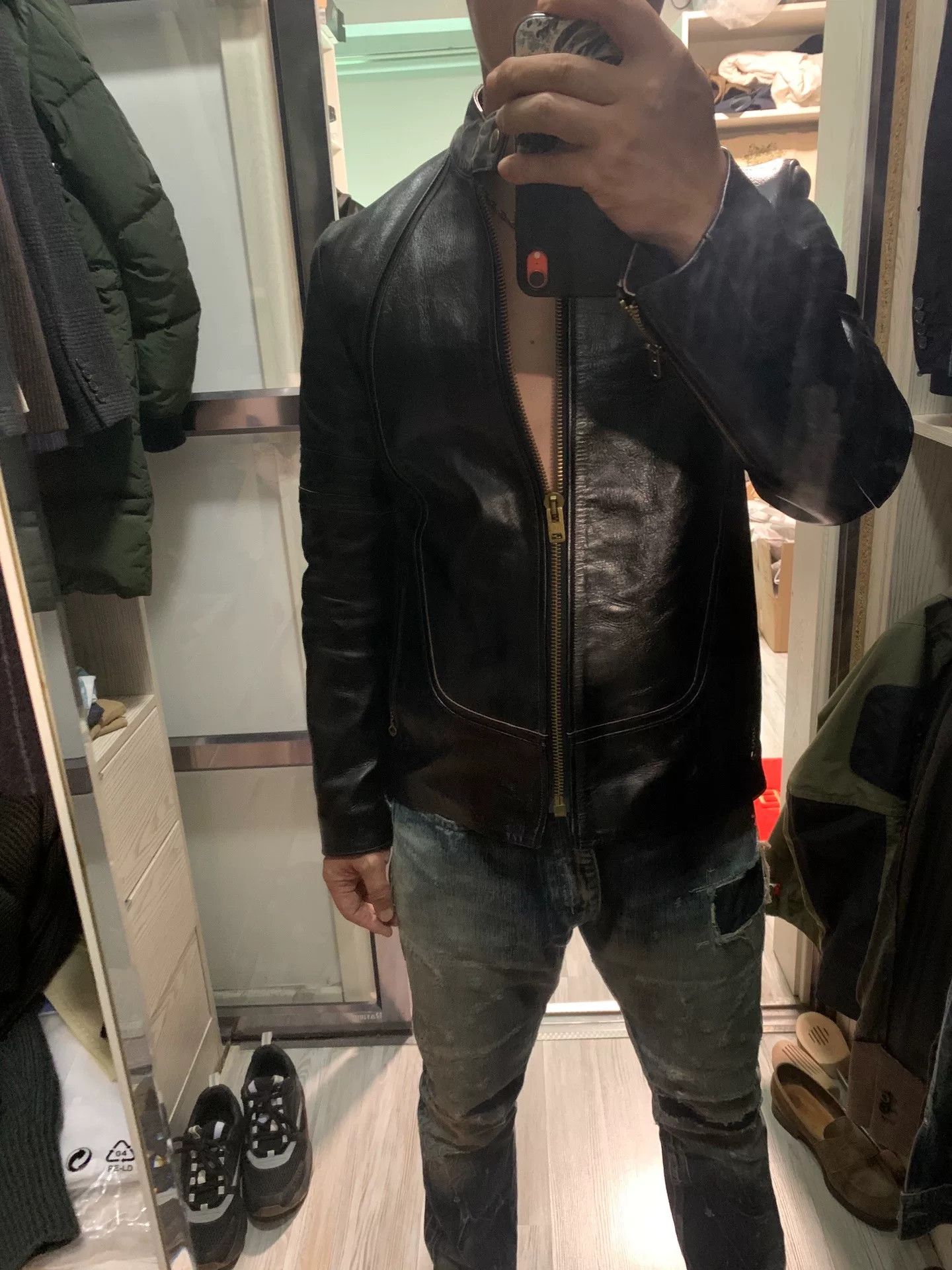 Fine Creek fine creek leather j100 style jacket Size US M / EU 48-50 / 2 - 1 Thumbnail