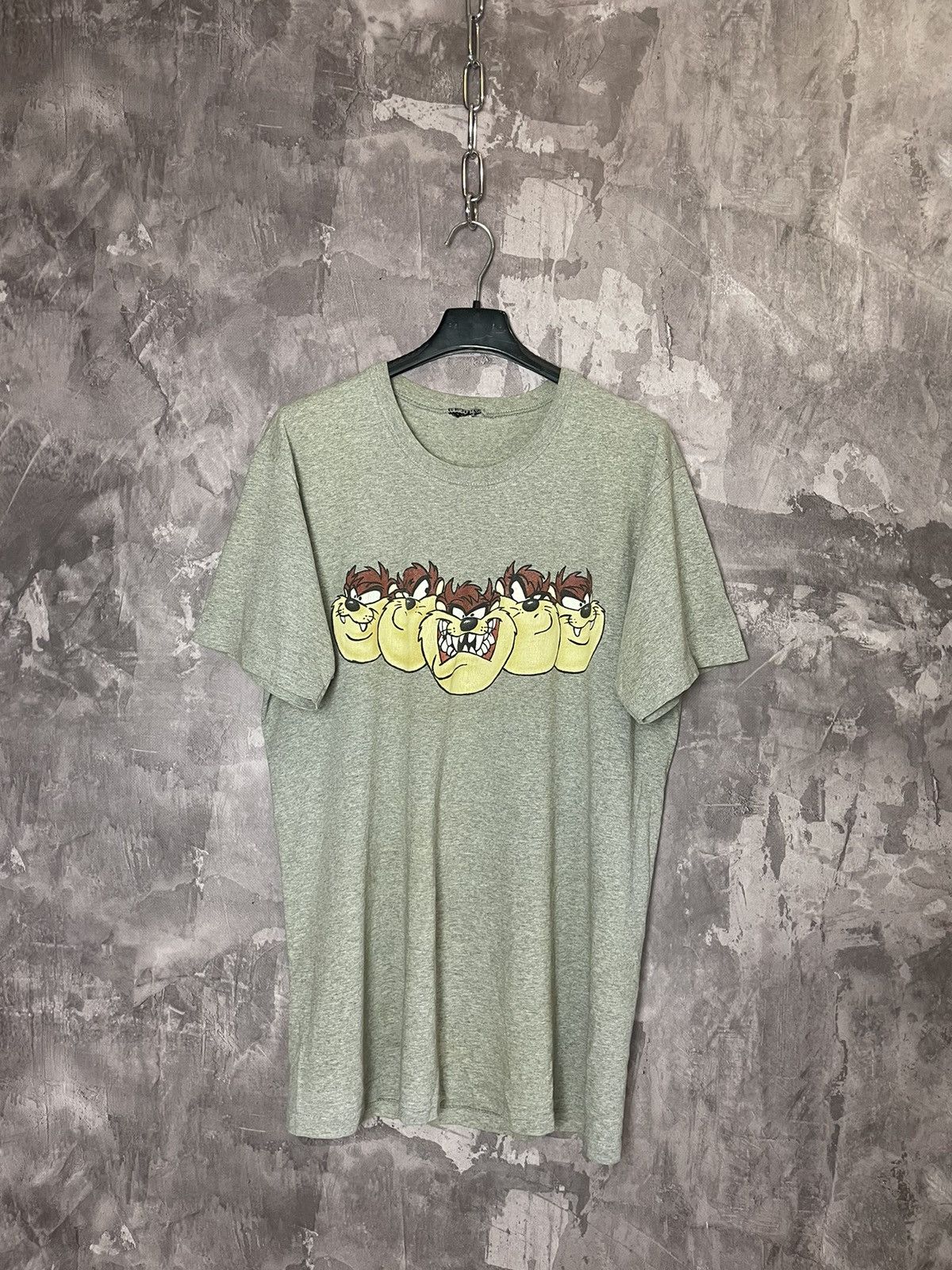 Vintage 1990s TAZ Tasmanian Devil t-shirt Looney Tunes Size US M / EU 48-50 / 2 - 1 Thumbnail