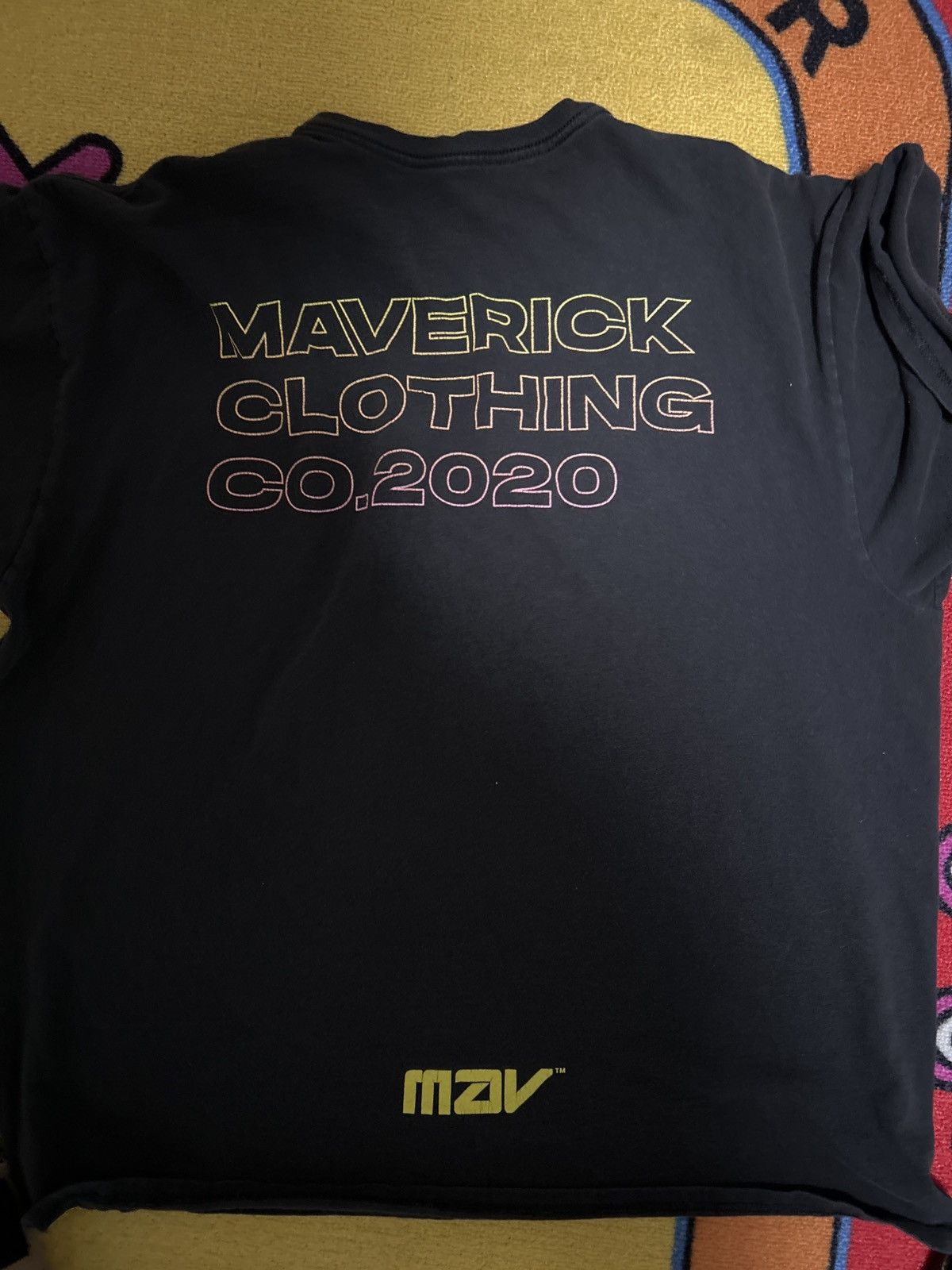 Other × Vintage Logan Paul Maverick Clothing Tee 2020 Size US L / EU 52-54 / 3 - 4 Thumbnail