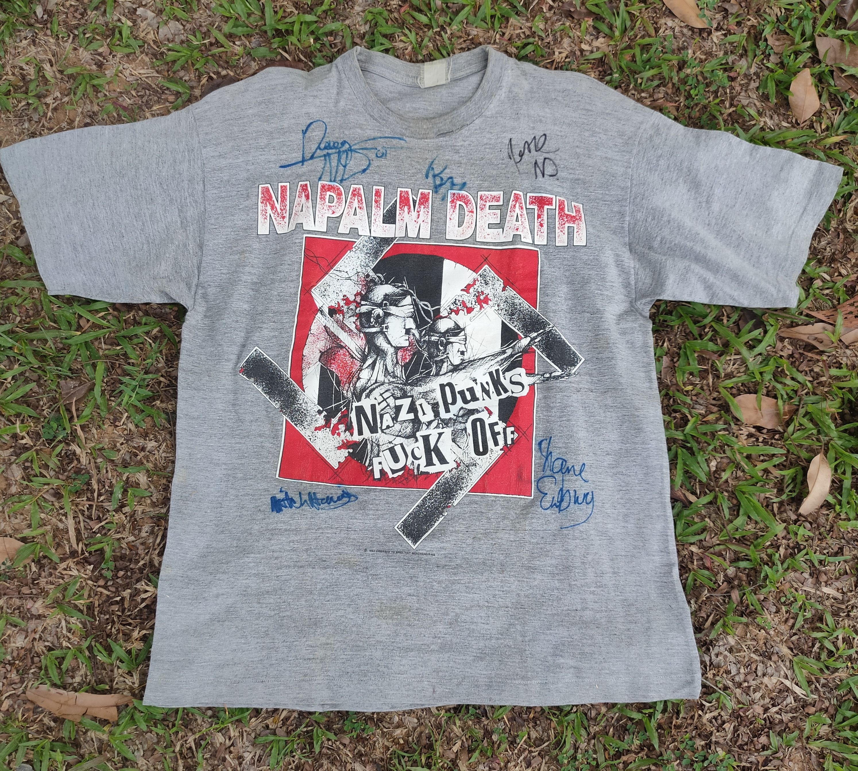 Band Tees Rare Napalm death t shirt Size US L / EU 52-54 / 3 - 1 Thumbnail