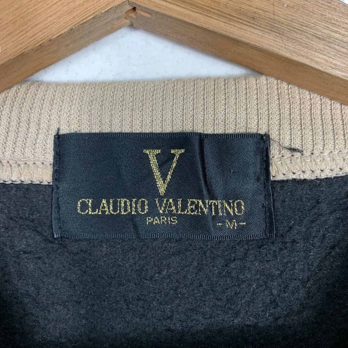 Gianni Valentino CLAUDIO VALENTINO PARIS Big Logo Sweatshirts #0763-C35 Size US M / EU 48-50 / 2 - 11 Thumbnail