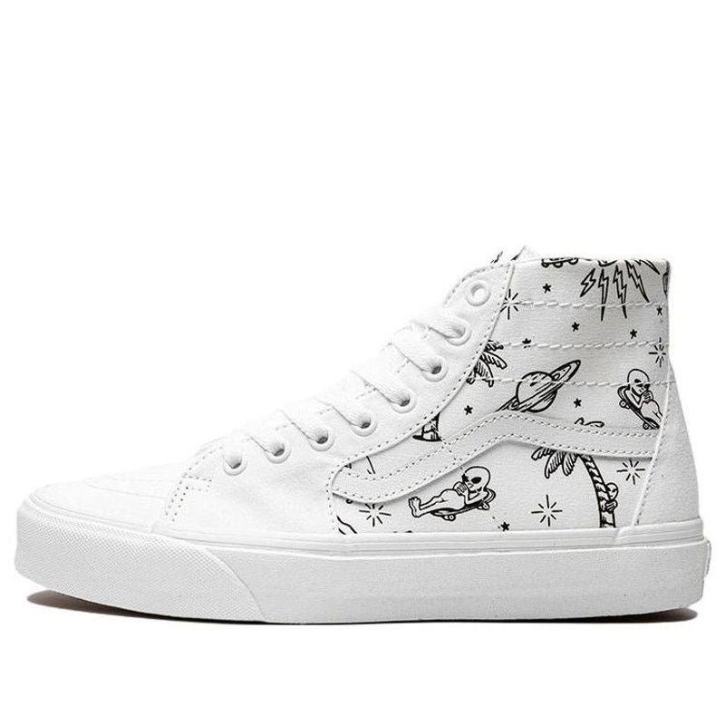 Vans VANS MEN'S 11.5 SK8 HI TAPERED UNIDENTIFIED U PAINT WHITE Size US 11.5 / EU 44-45 - 1 Thumbnail