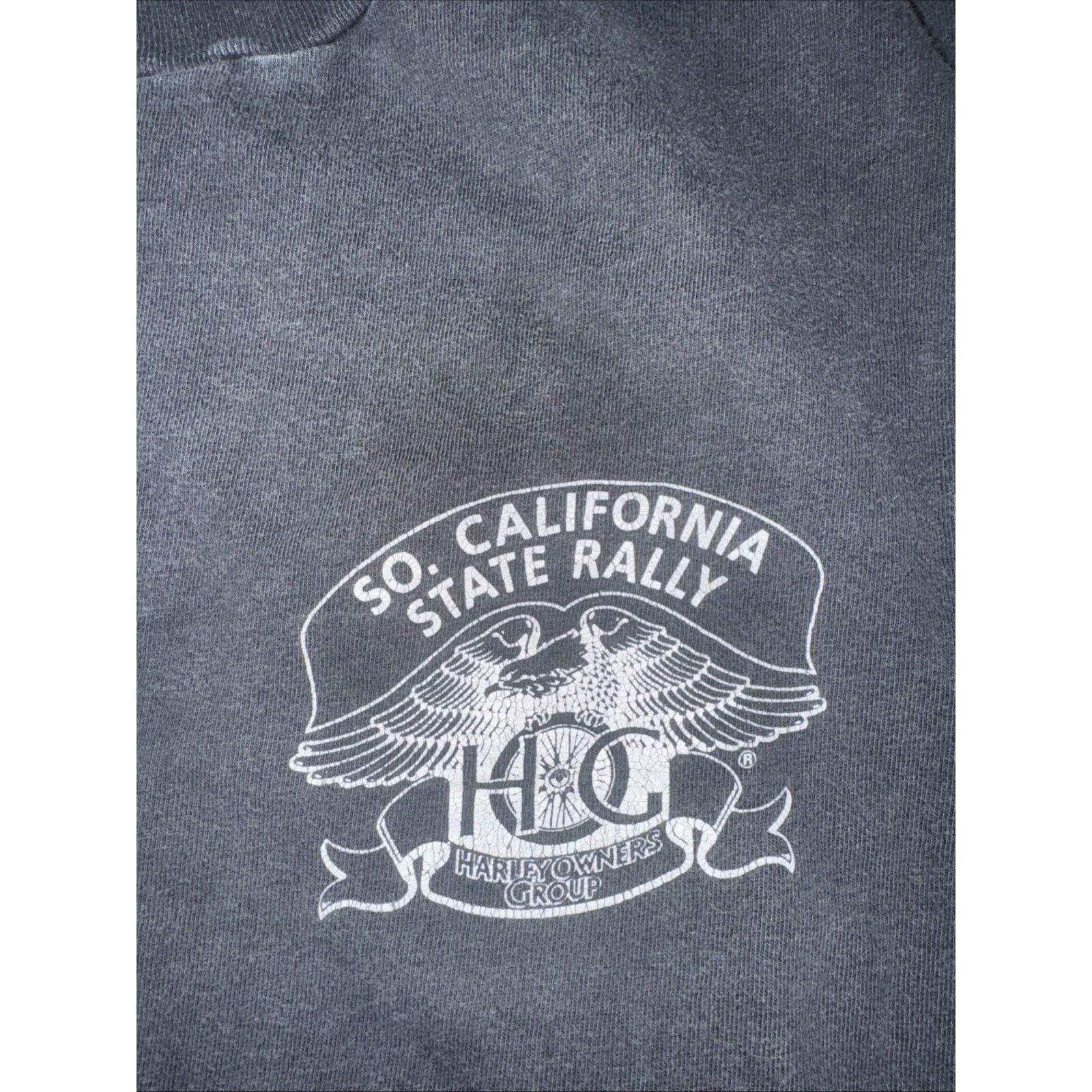 Harley Davidson × Vintage Vintage 1993 Harley Davidson T-Shirt Black 19x25 Large Size US L / EU 52-54 / 3 - 5 Thumbnail