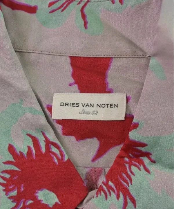 Dries Van Noten Dries van noten Floral silk long sleeve shirt 2502-Nextarro Size US L / EU 52-54 / 3 - 3 Thumbnail
