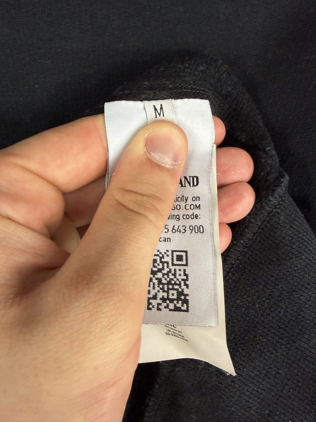 Stone Island Black Stone Island sweatshirt Size US M / EU 48-50 / 2 - 7 Thumbnail