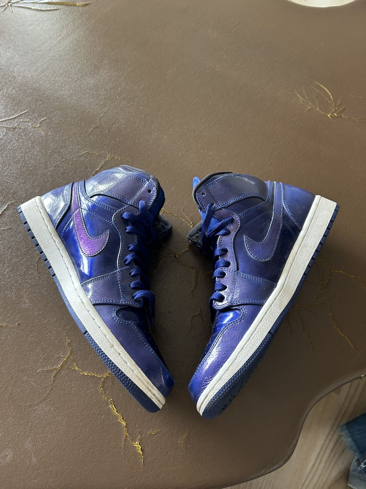 Jordan Brand Jordan 1 High Retro Deep Royal (2016) Size US 11 / EU 44 - 9 Thumbnail