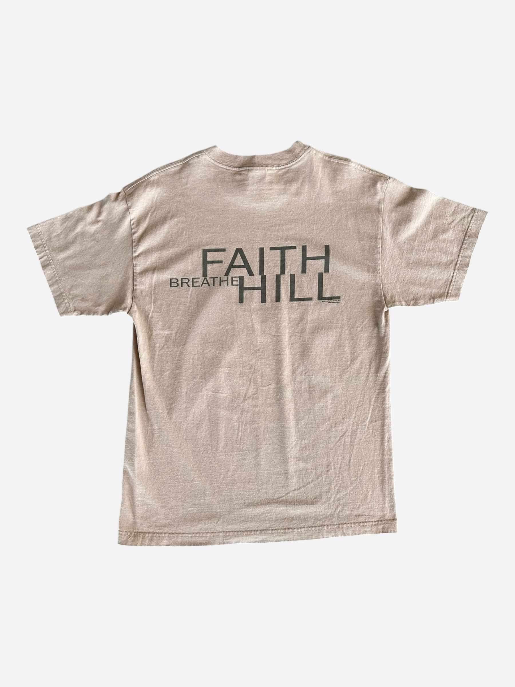 Vintage Vintage Beige Faith Hill Breathe Graphic T-Shirt Size US L / EU 52-54 / 3 - 2 Thumbnail