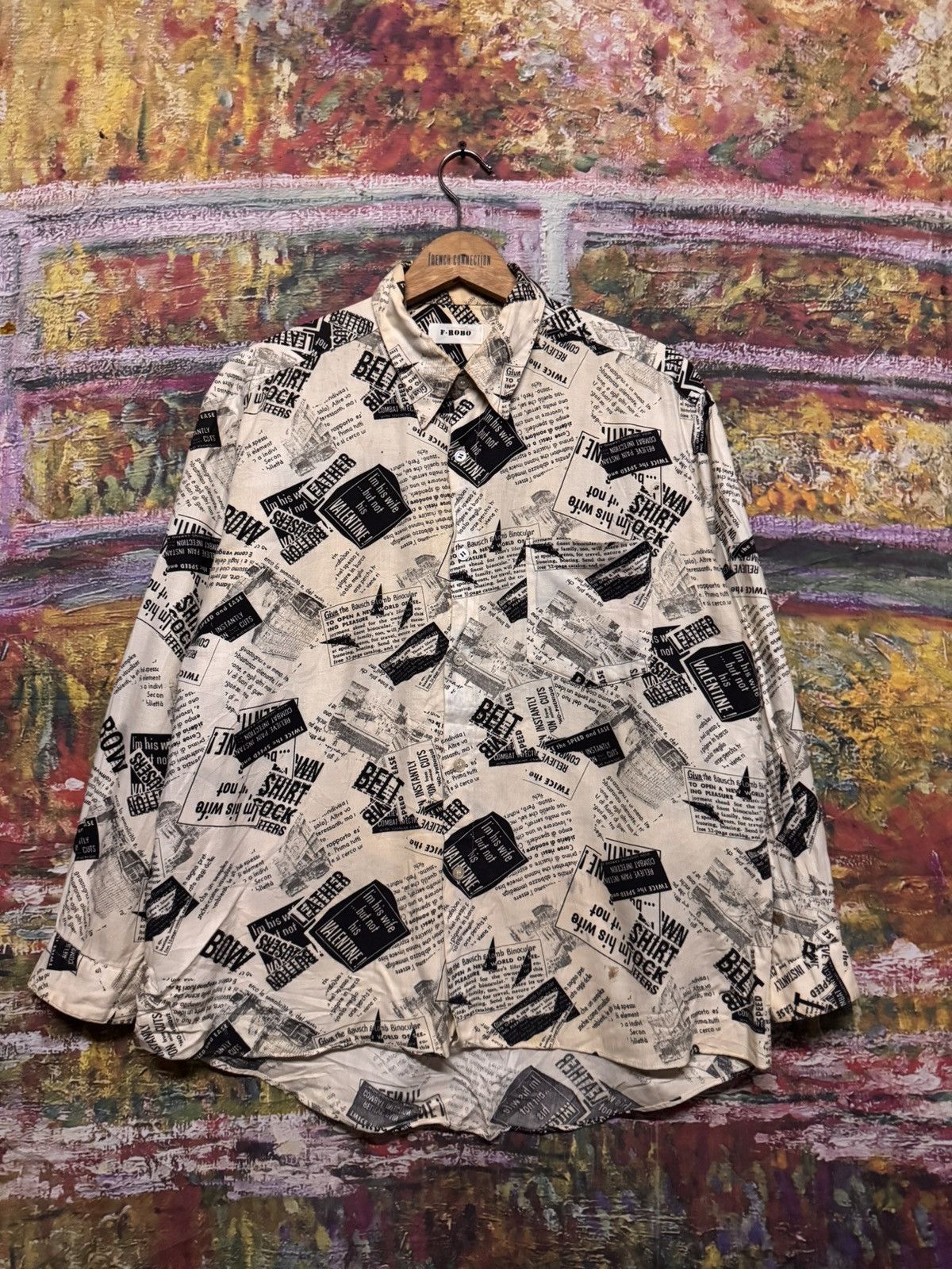 Japanese Brand Vintage F•ROBO Size US L / EU 52-54 / 3 - 1 Thumbnail