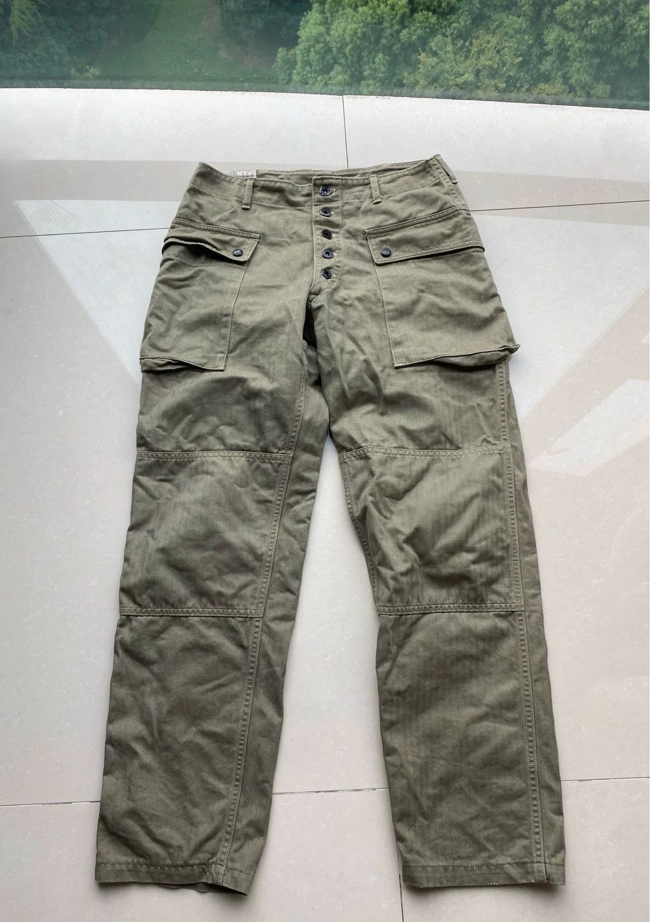 Freewheelers freewheelers p44 usmc monkey pants Size US 30 / EU 46 - 1 Thumbnail