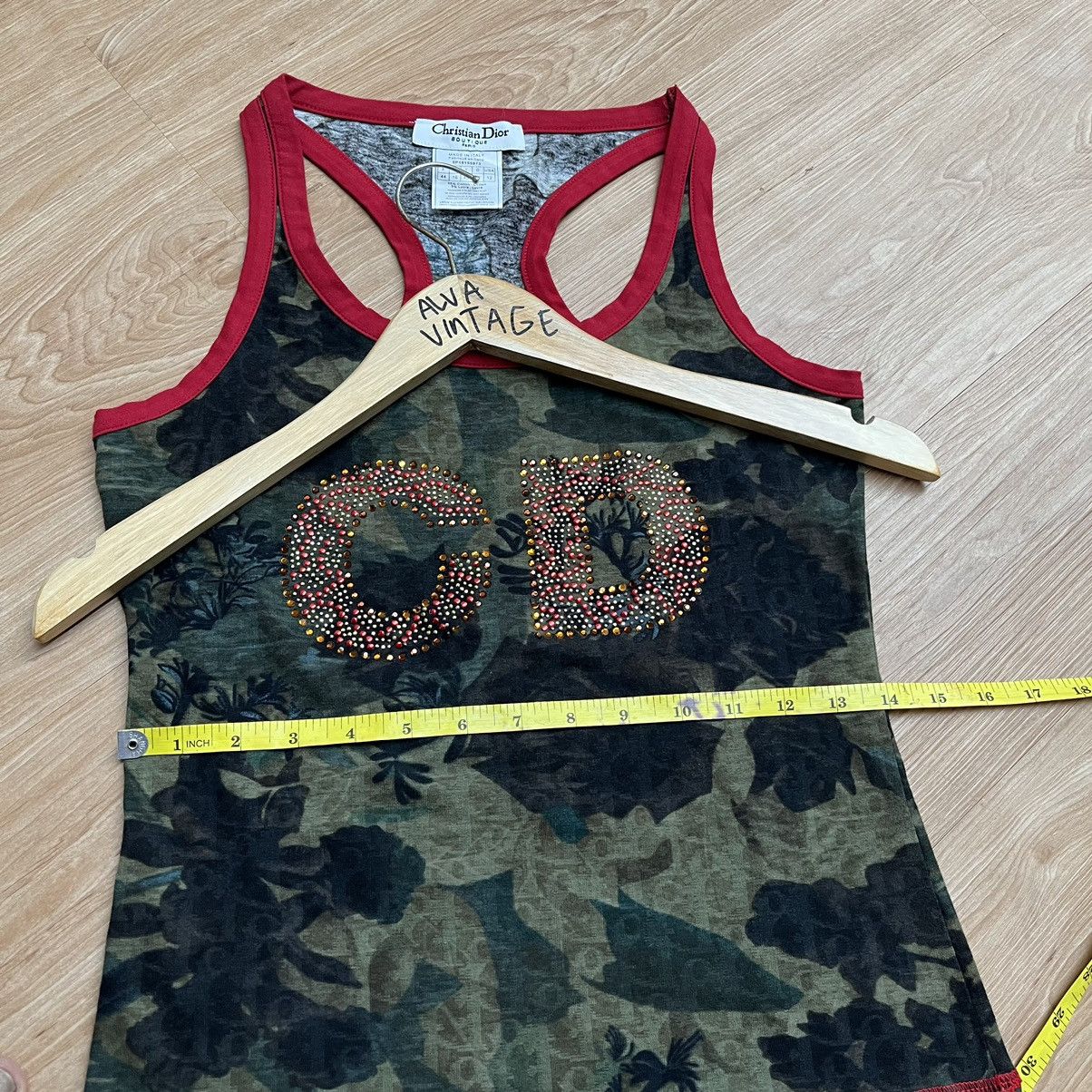 Christian Dior Monsieur Authentics Christian Dior Flower Camouflage Rhinestone Size XL / US 12-14 / IT 48-50 - 15 Thumbnail
