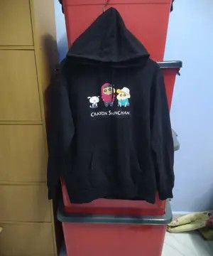 Anime Crayon Shin-chan Character Graphic Hoodie Size US XL / EU 56 / 4 - 3 Thumbnail