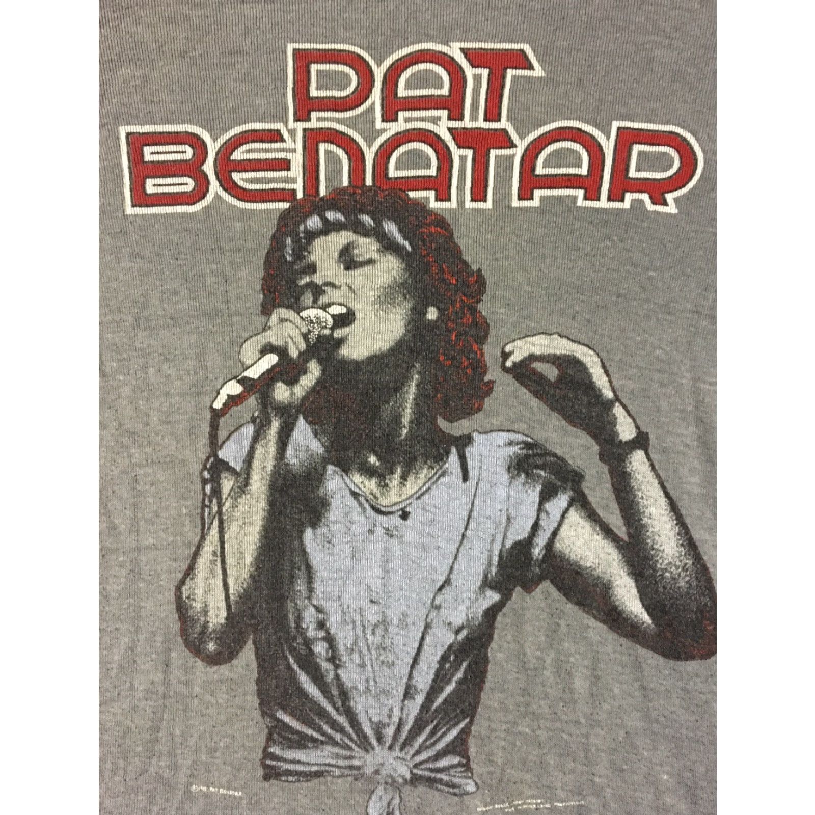 Vintage VINTAGE Pat Benatar Precious Time Tour Shirt S M Concert Rock Graphic Tee Raglan Blue/Gray 1981 The Knits Men Rock N Roll 80s Size US S / EU 44-46 / 1 - 3 Thumbnail