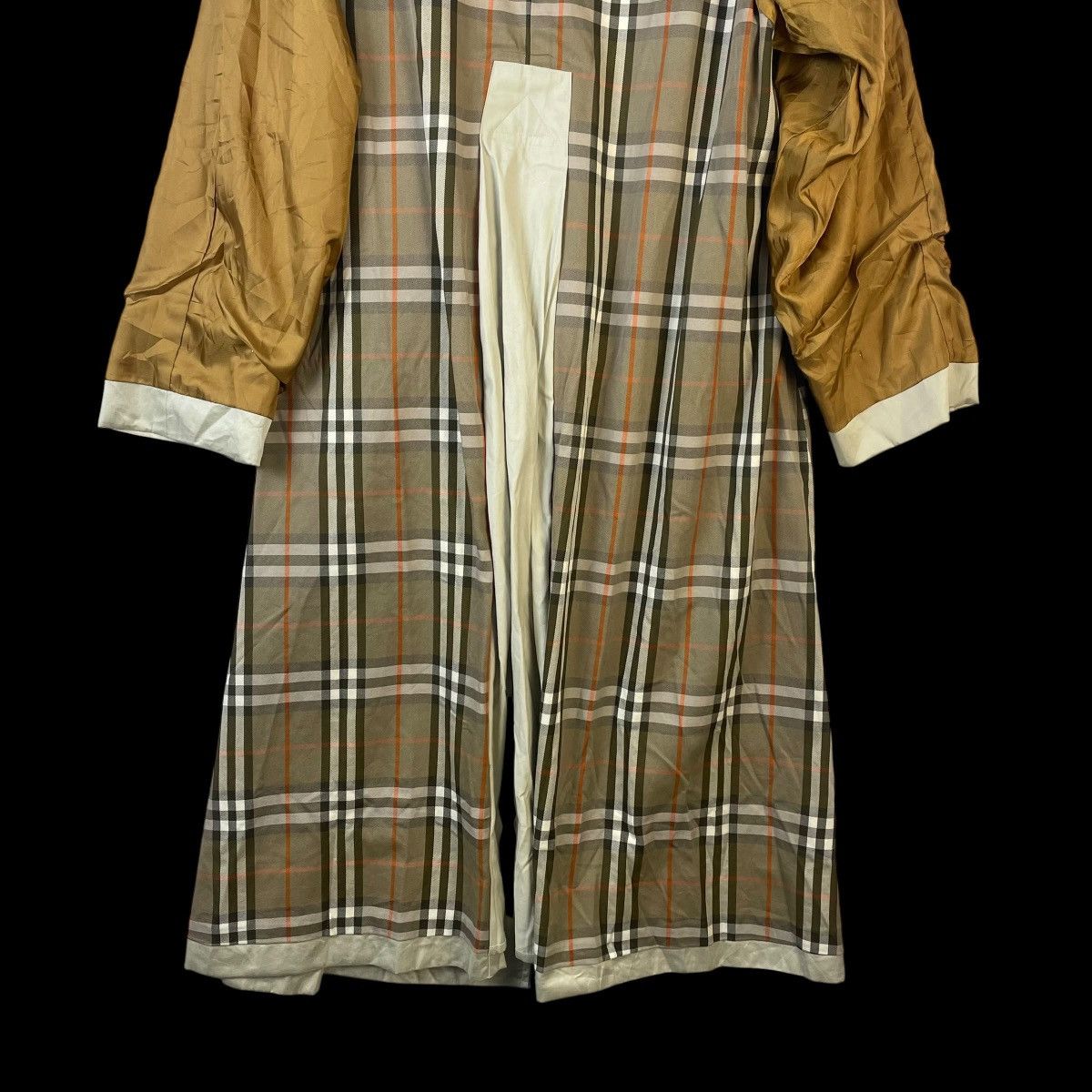 Burberry Prorsum VINTAGE BURBERRY PRORSUM LINED NOVACHECK BELTED TRENCH COAT Size US M / EU 48-50 / 2 - 14 Thumbnail
