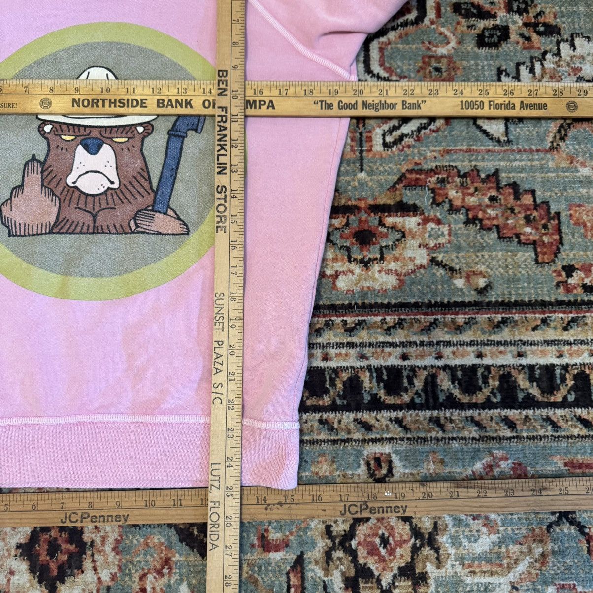 Dsquared2 DSquared2 “f*cky the bear” Pink Graphic Hoodie Streetwear XS Size US XS / EU 42 / 0 - 3 Thumbnail