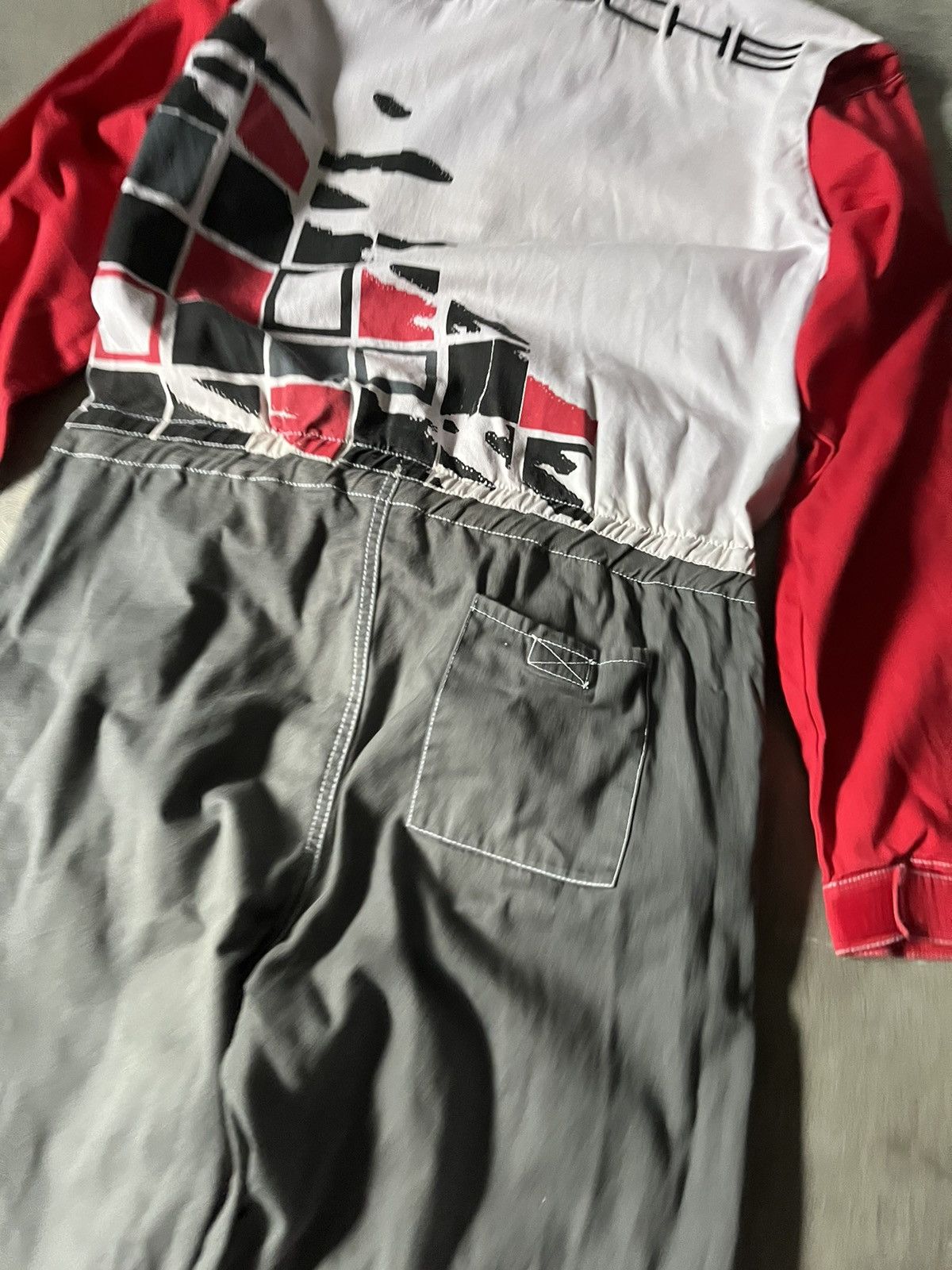 Porsche Design Porshe overalls set mechanic F1 rare grail Size US 41 - 18 Thumbnail