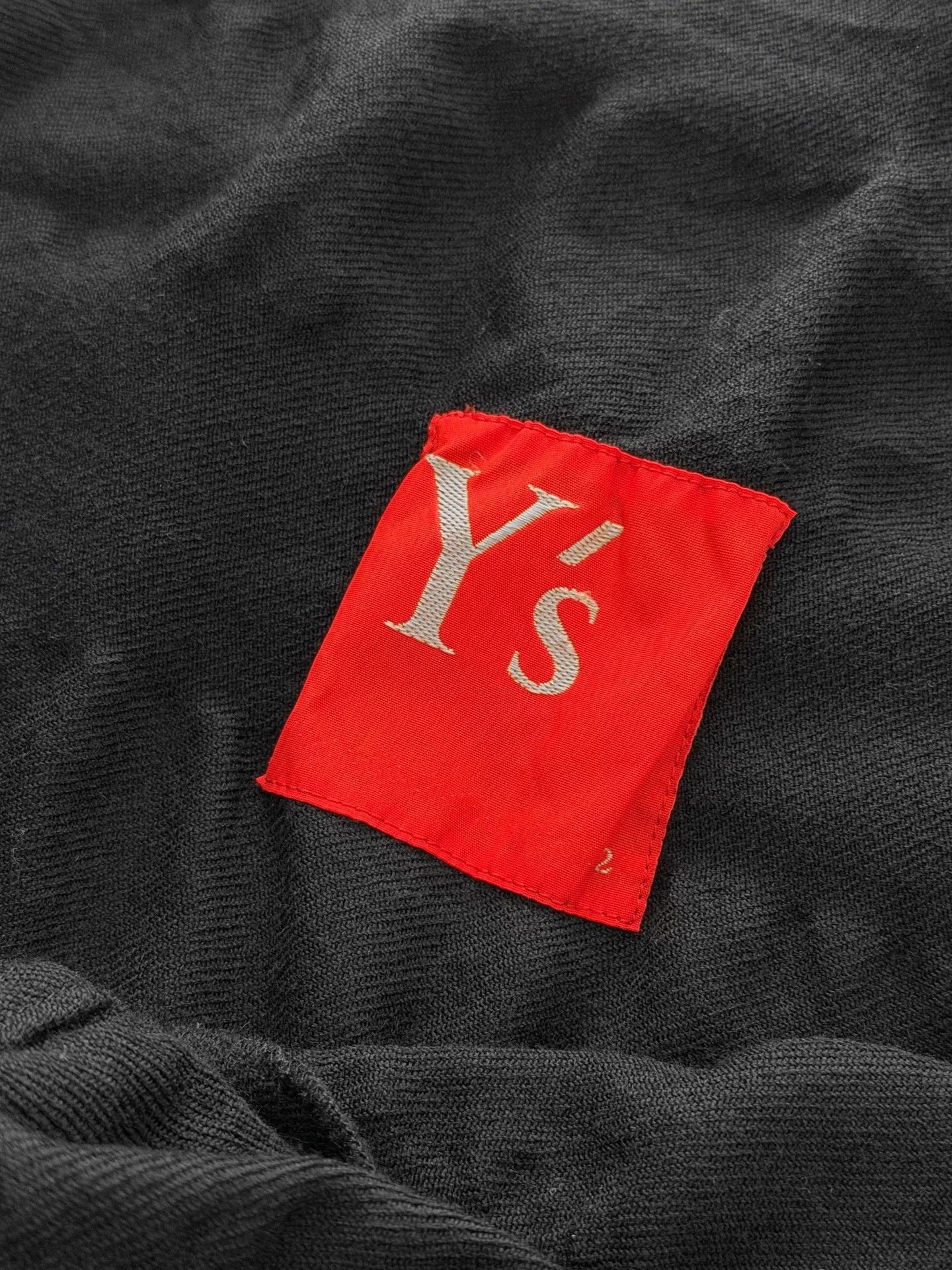 Y's Y's Red Label Batwing Gathered Wool Cape-like Jacket Size M / US 6-8 / IT 42-44 - 8 Thumbnail