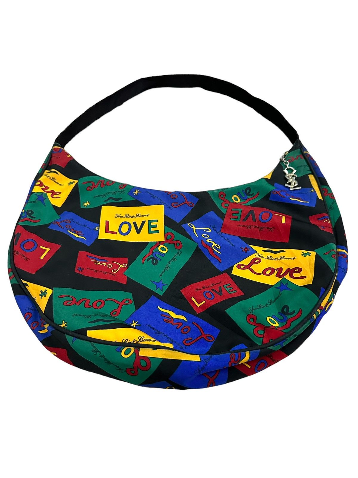 Yves Saint Laurent AUTHENTIC YVES SAINT LAURENT LOVE MULTICOLOUR SHOULDER BAG Size ONE SIZE - 9 Thumbnail