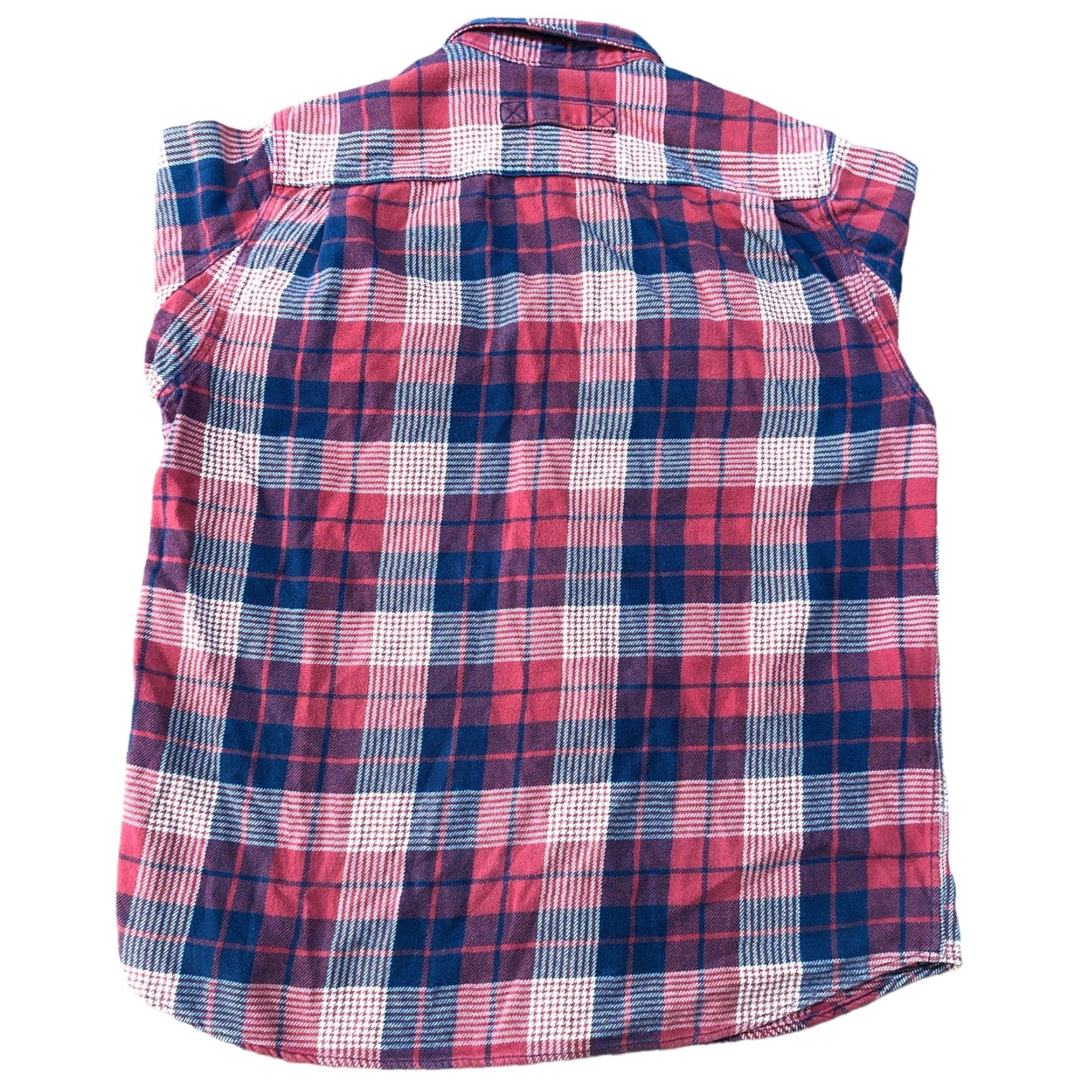 CO Duluth Trim Fit Flannel Shirt Mens Button-Down Plaid Red Blue Size US L / EU 52-54 / 3 - 3 Thumbnail