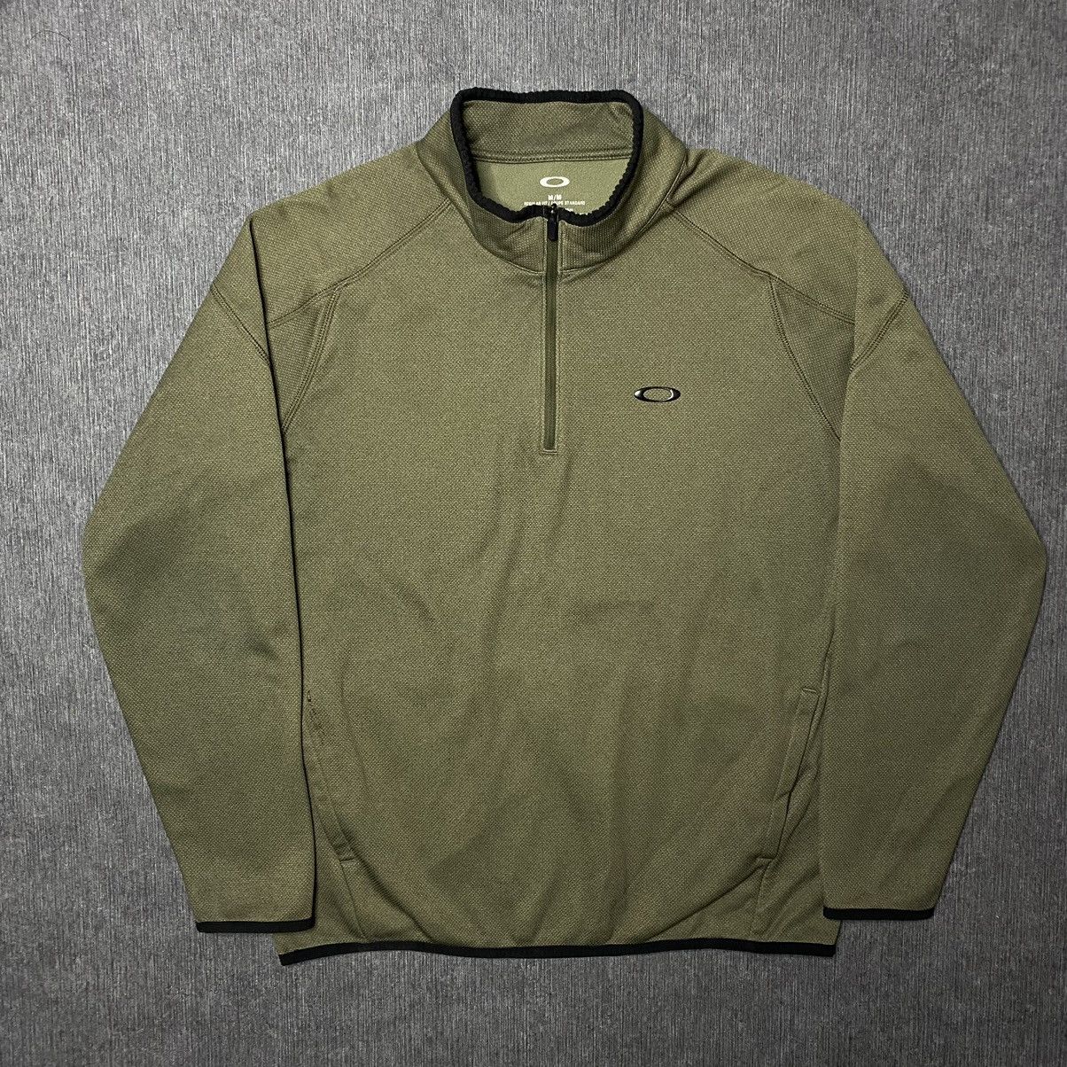 Oakley × Vintage Oakley sweatshirt 1/4 zip Y2k Size US M / EU 48-50 / 2 - 2 Thumbnail