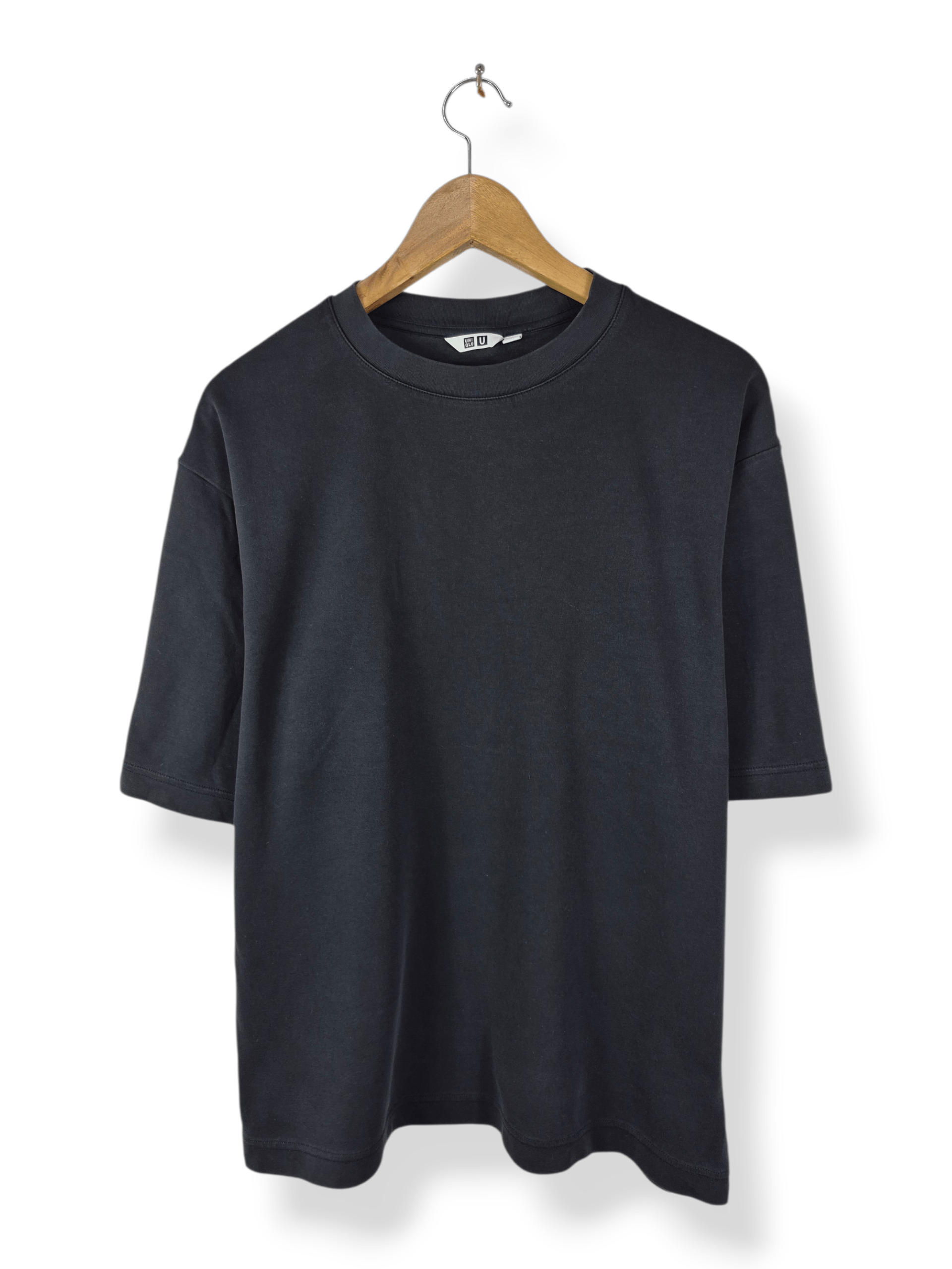 Lemaire × Uniqlo 🔥 Uniqlo U Lemaire Plain Black Airism Tee Size US L / EU 52-54 / 3 - 1 Thumbnail