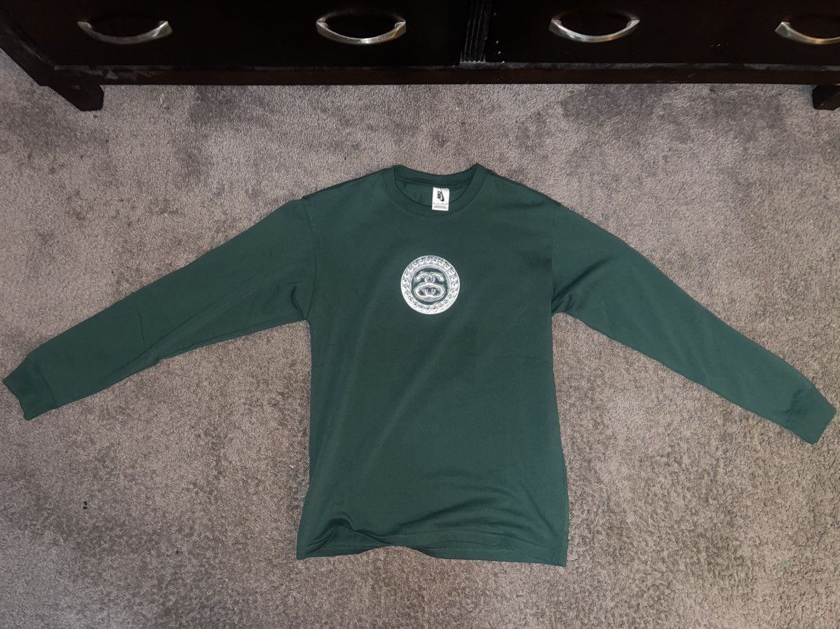 image of Nike x Stussy Ss Link in Green, Men's (Size XS)