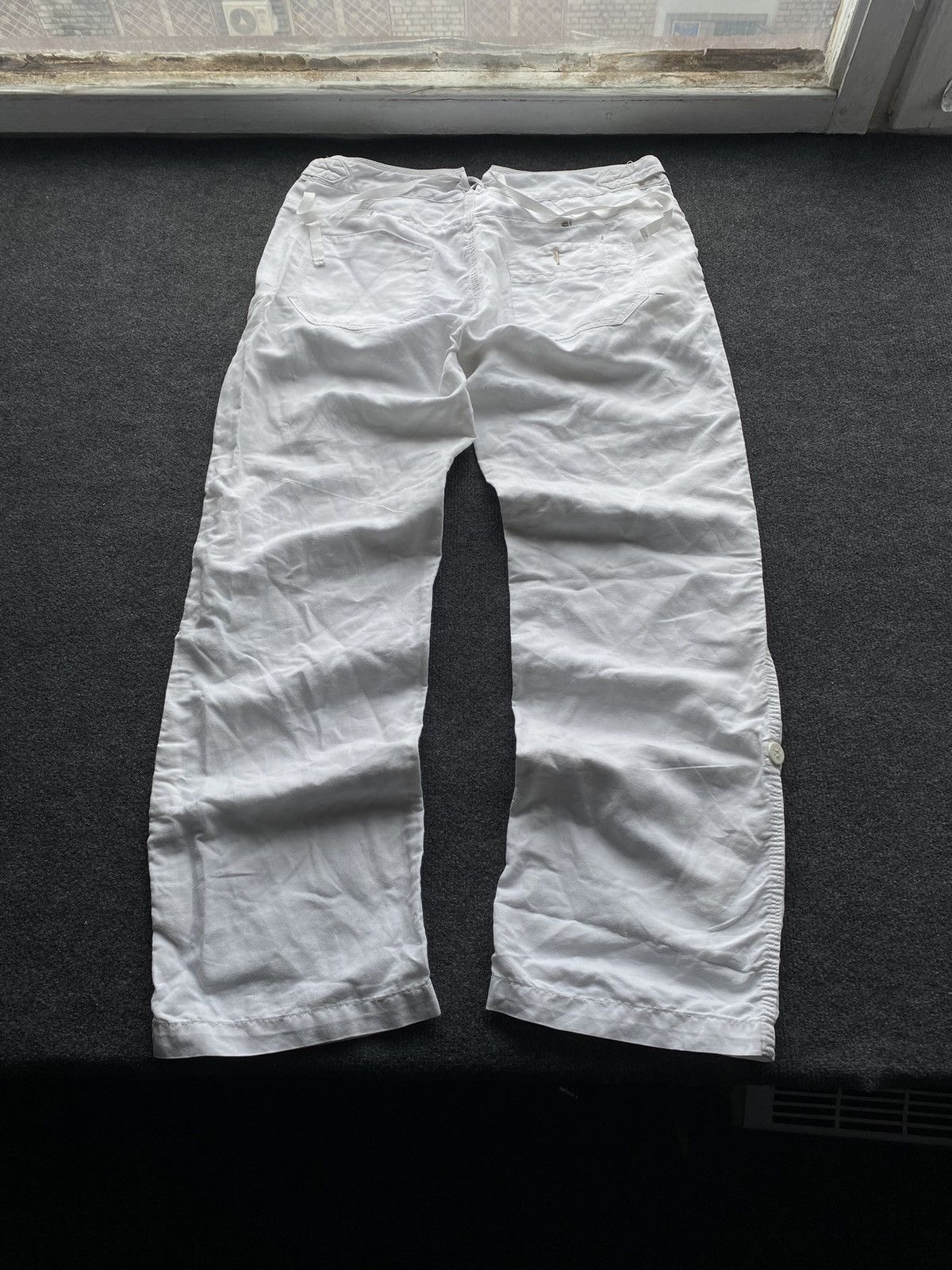 G-Star 🔥Opium Punk G Star White Relaxed women pants y2k loose 31 sz Size 32" / US 10 / IT 46 - 3 Thumbnail