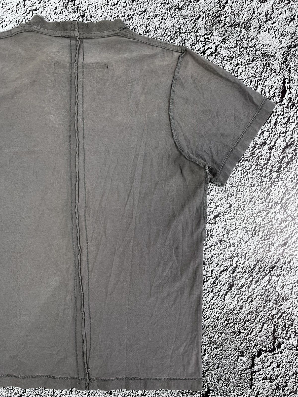 Vintage Vintage Y2K Japanese faded big logo patchwork t shirt M Size US M / EU 48-50 / 2 - 8 Thumbnail