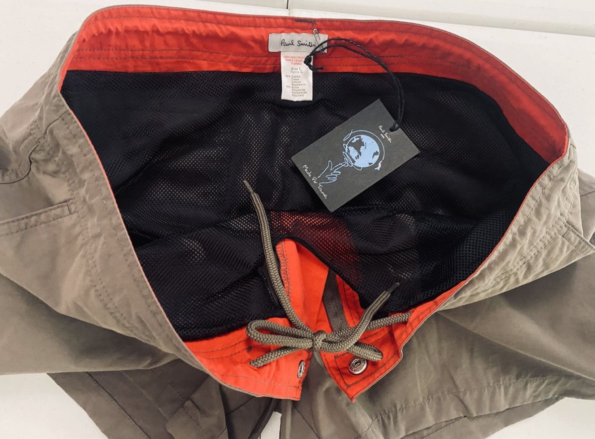 Paul Smith Paul Smith Muted Brown Slim Swim Short Made for Travel L NWT Size US 34 / EU 50 - 11 Thumbnail