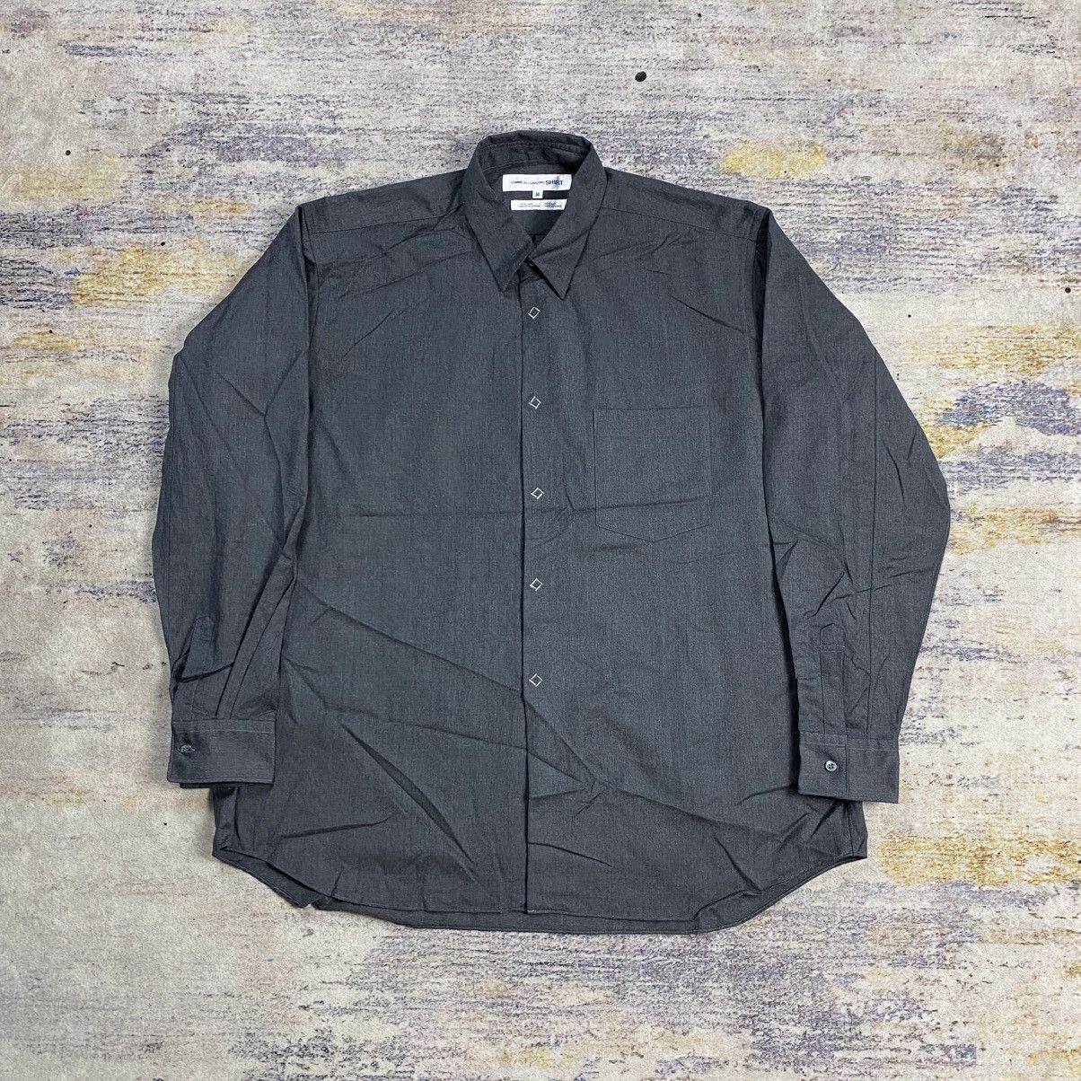 Comme Des garcons shirt oversized wool button shirt