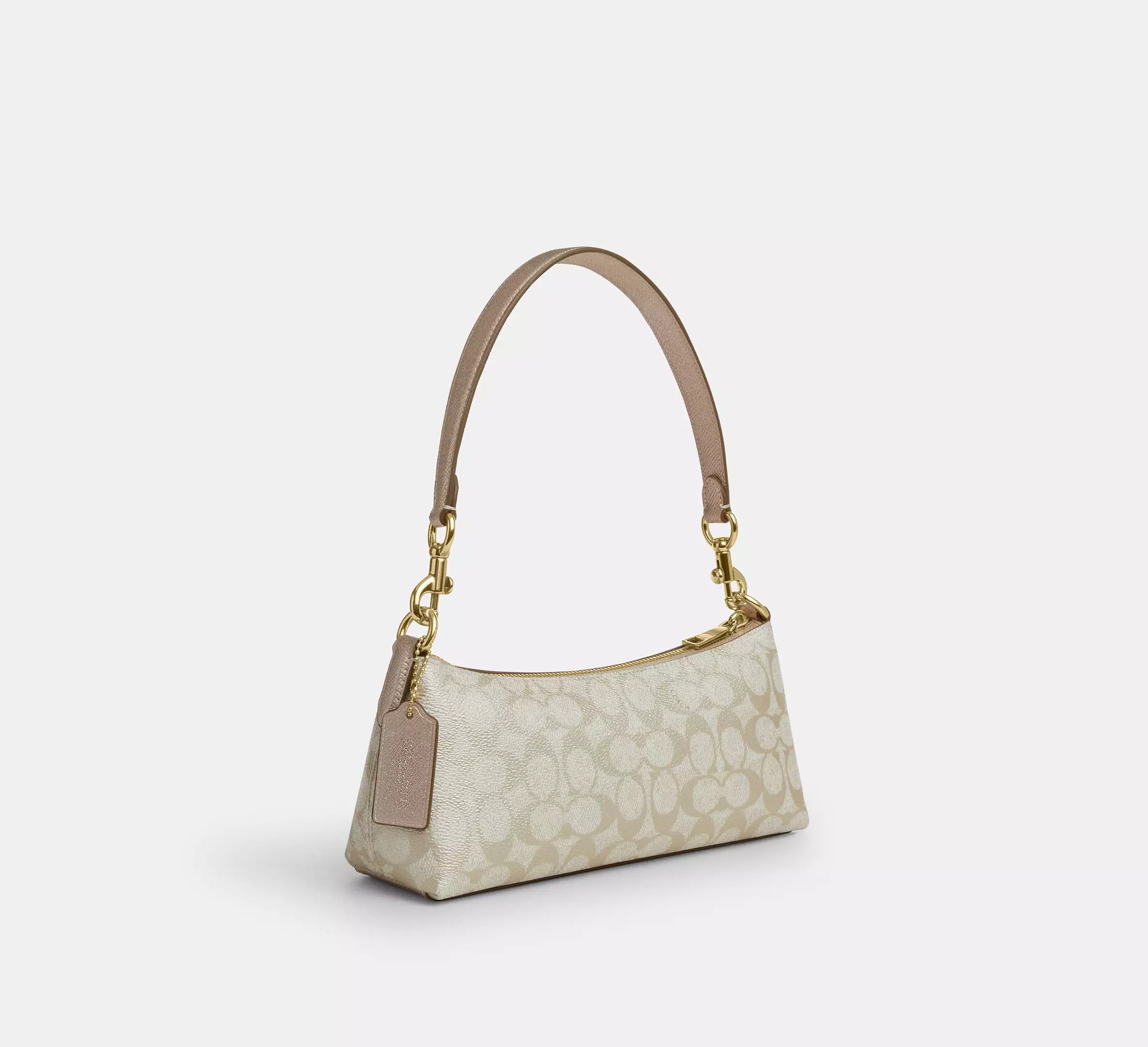 Coach Charlotte Shoulder Bag In Signature Canvas CX580 Size ONE SIZE - 10 Thumbnail