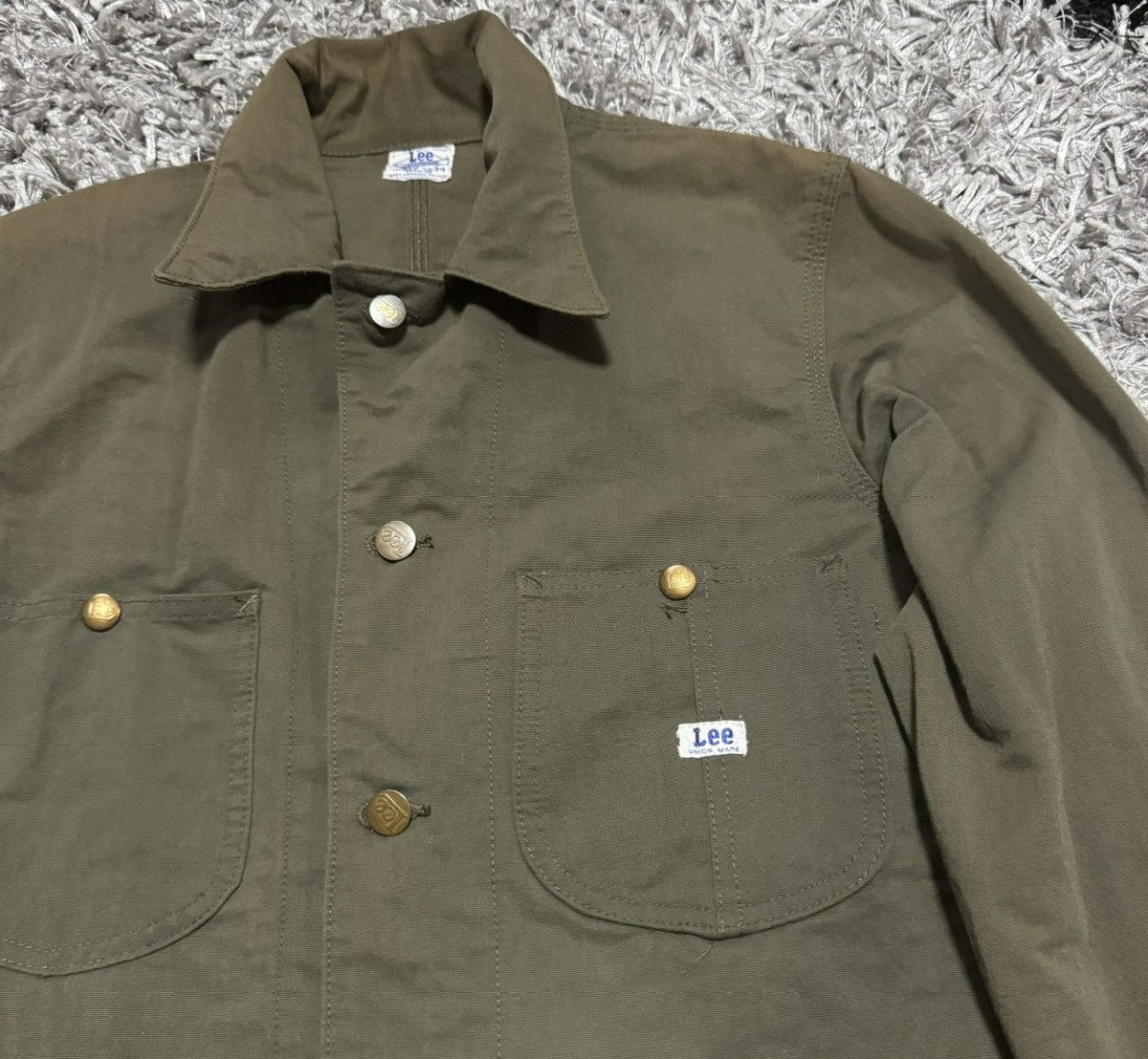 Lee VINTAGE LEE UNION MADE REPRODUCTION 70s JACKET SUNFEDED Size US S / EU 44-46 / 1 - 4 Thumbnail