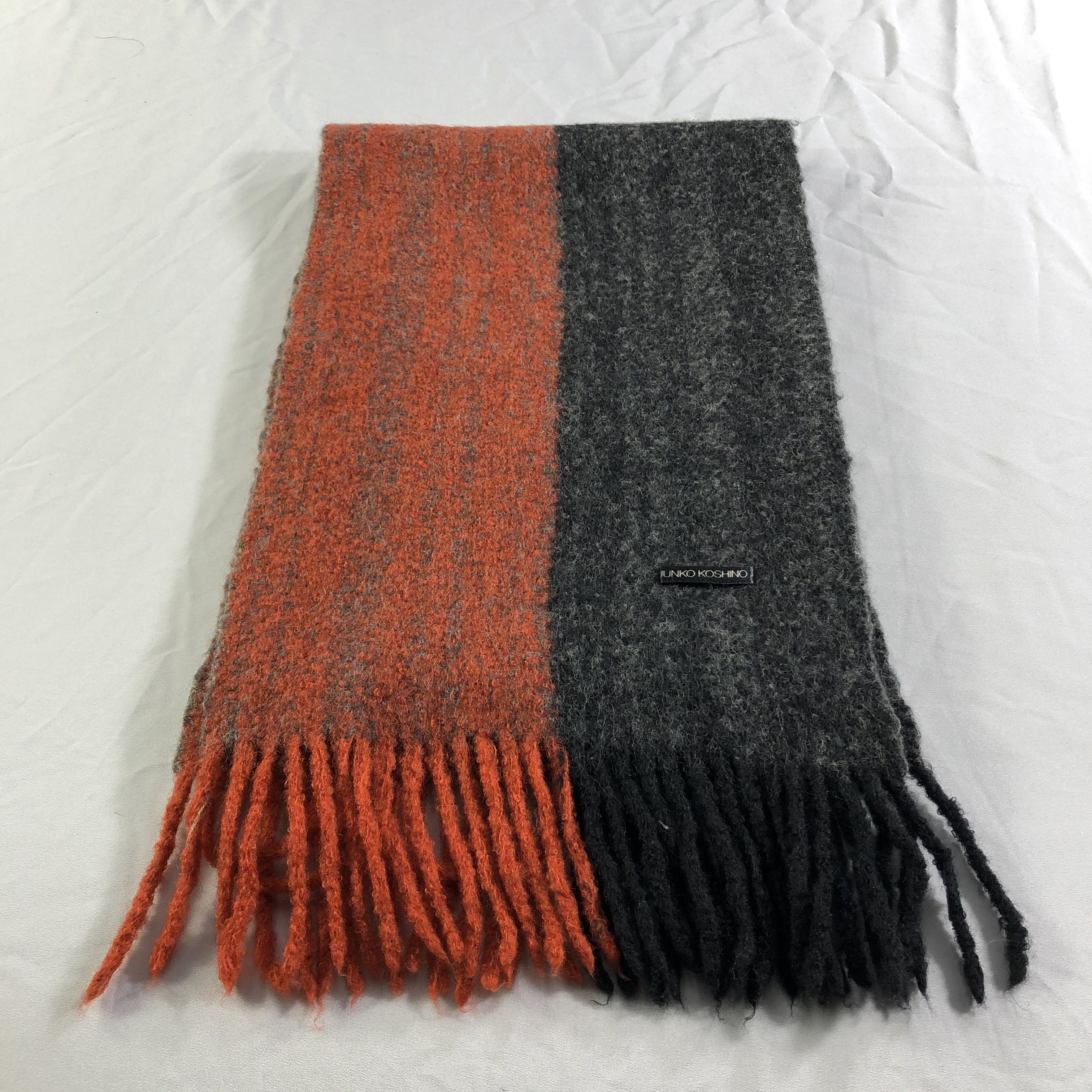 Mr. Junko Junko Koshino Cashmere Scarf Muffler Neckwear V2202 Size ONE SIZE - 2 Thumbnail