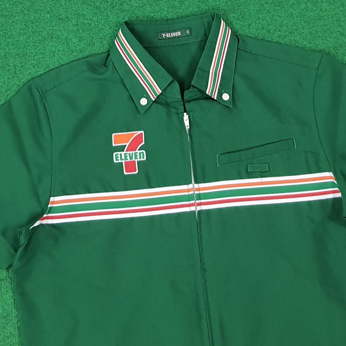 Japanese Brand Vintage 7 Eleven Japan Staff Uniform Jacket C276N77 Size US S / EU 44-46 / 1 - 2 Thumbnail
