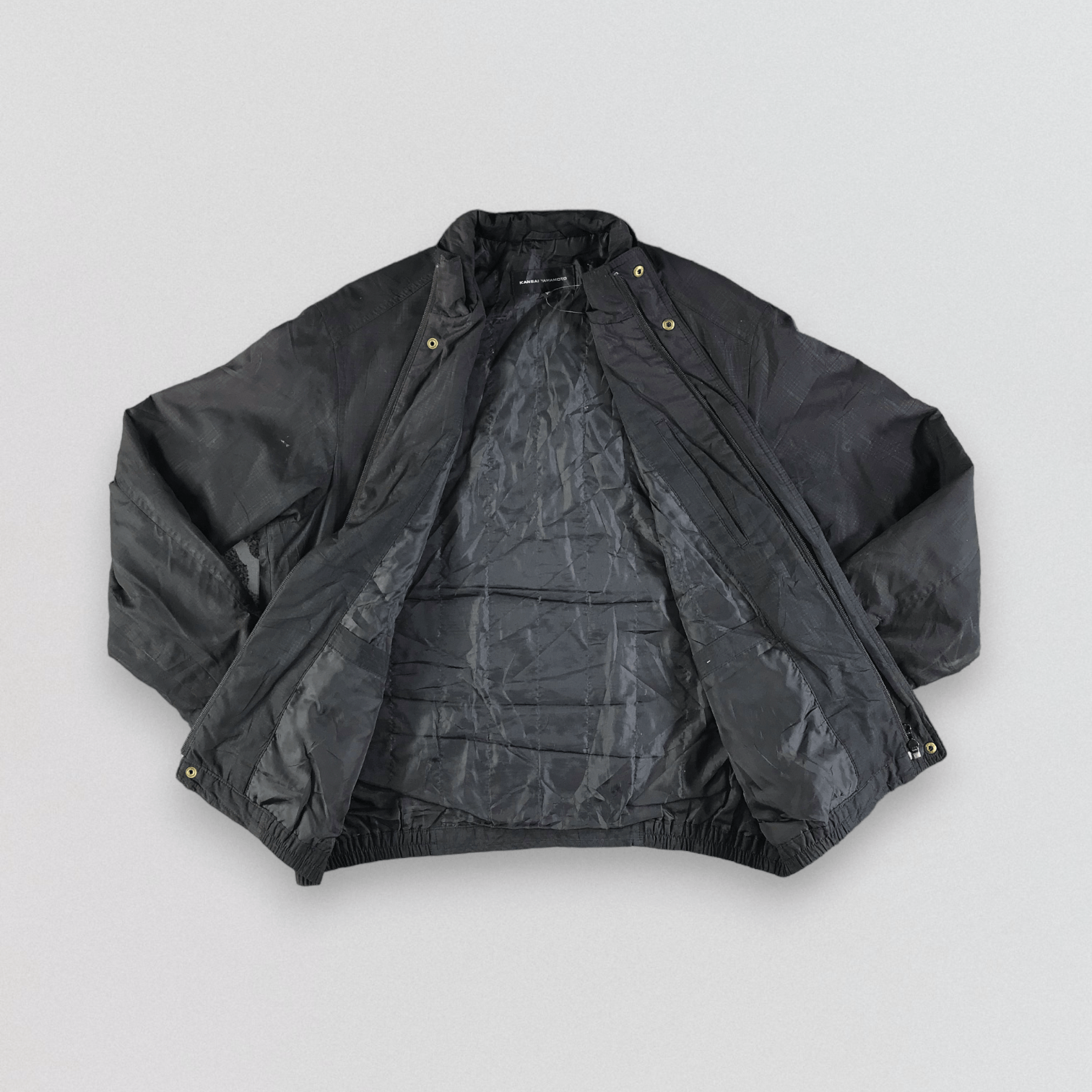 Japanese Brand Kansai Yamamoto Windbreaker Jacket Size US L / EU 52-54 / 3 - 2 Thumbnail