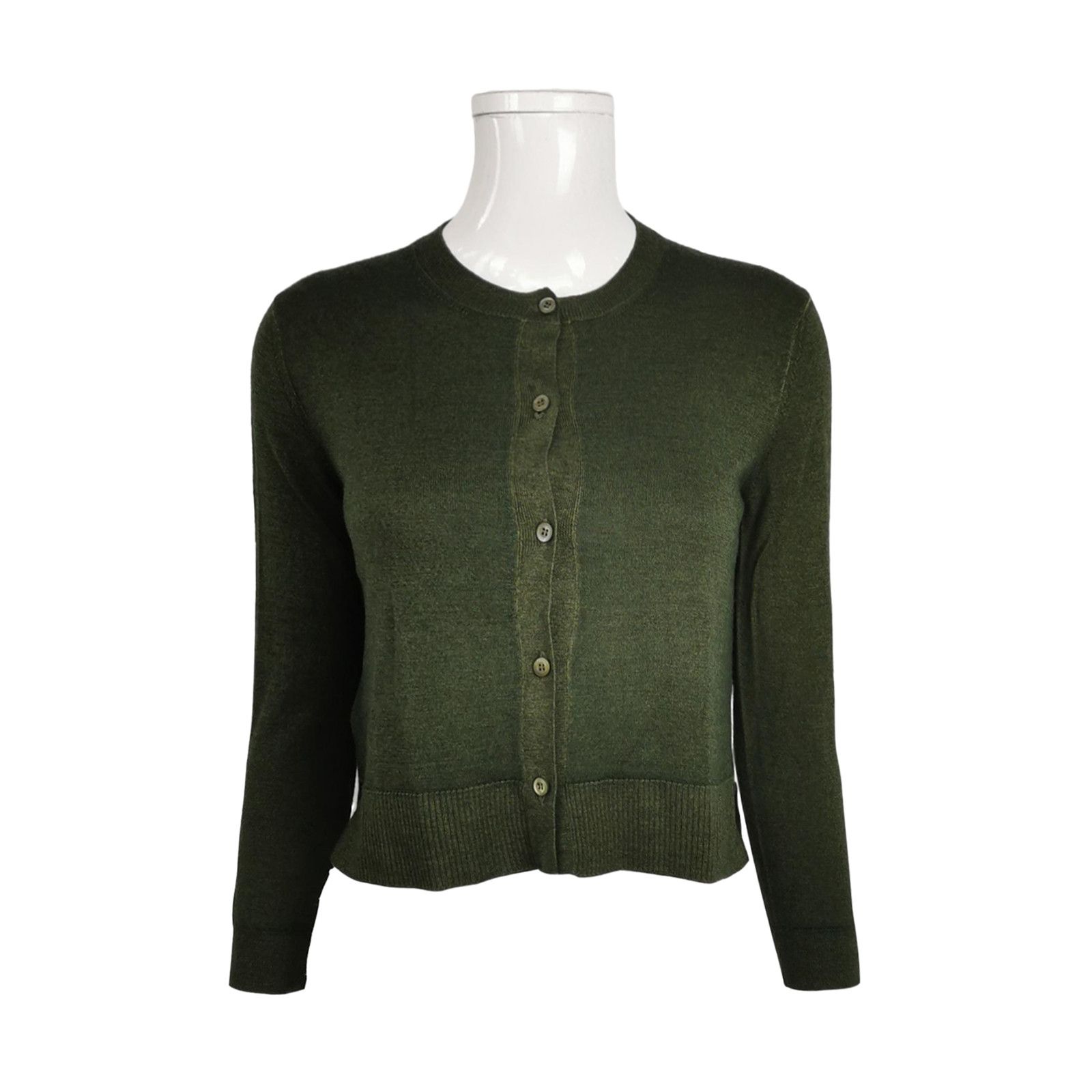 Prada Prada Wool Silk Knit Cardigan Size 38 Size XS / US 0-2 / IT 36-38 - 1 Thumbnail