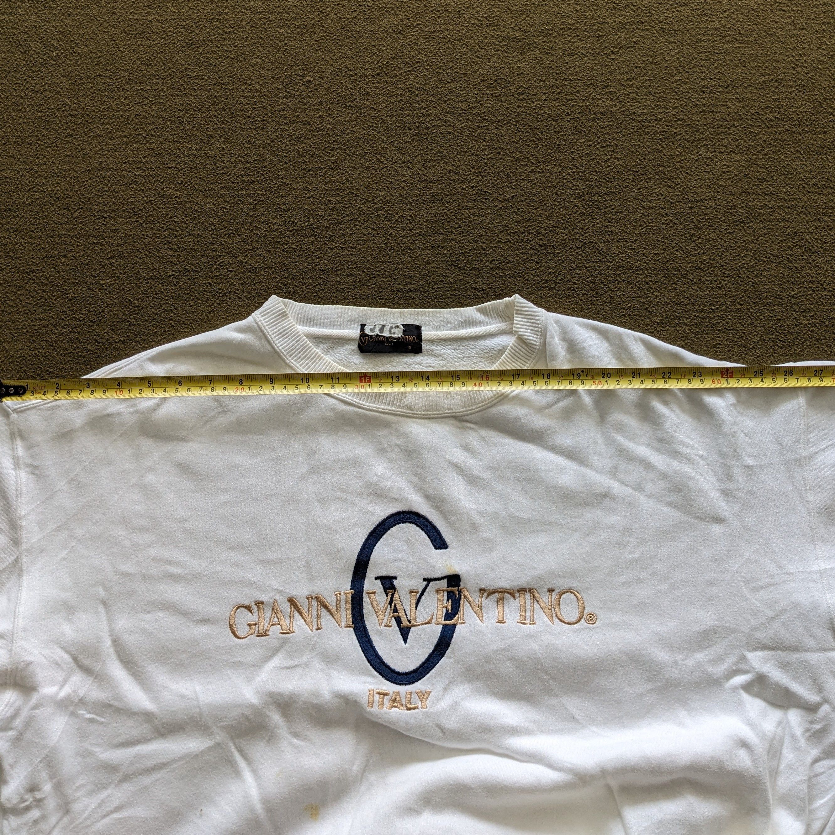Gianni Valentino Vintage GIANNI VALENTINO Fashion Designer Brand Sweatshirt Size US XXL / EU 58 / 5 - 5 Thumbnail