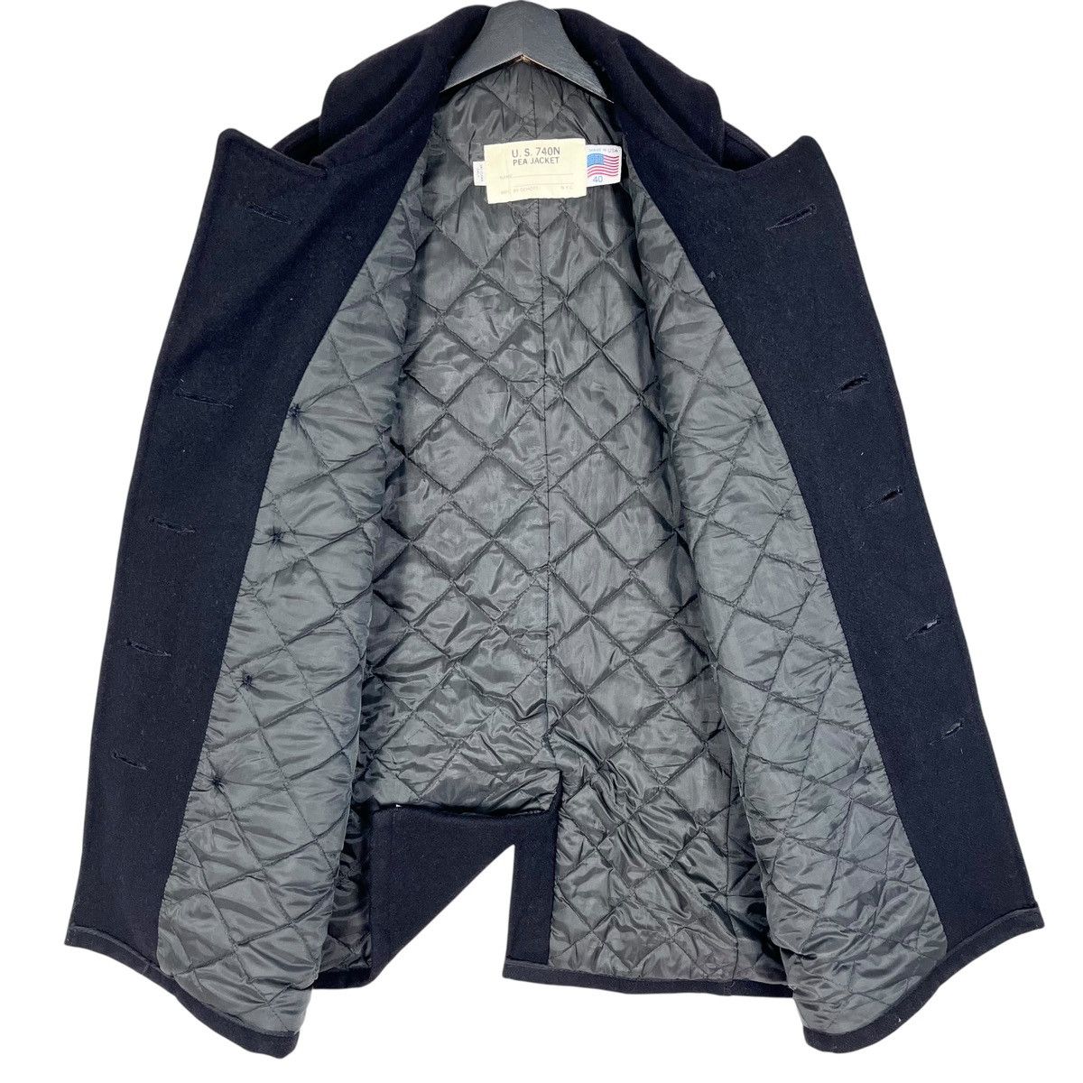 Schott MFG by Schott US740N Pea Jacket Coat Size US XXS / EU 40 - 6 Thumbnail