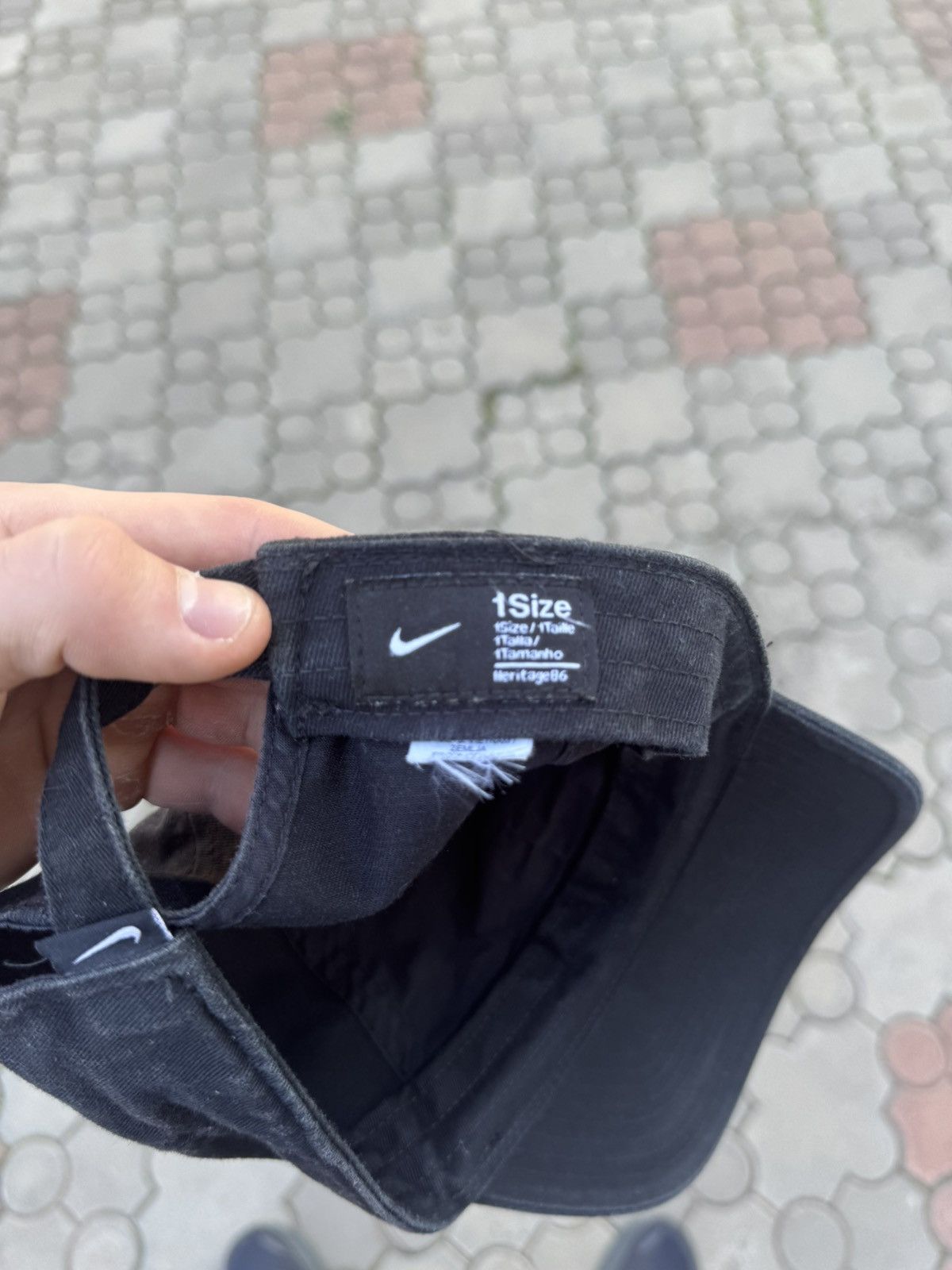 Nike Vintage Nike Swoosh Cap Y2K style Size ONE SIZE - 3 Thumbnail